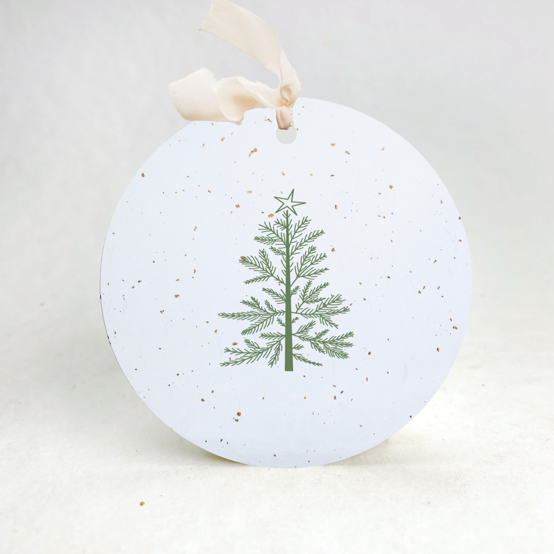 Plantable Seed Gift Tags / Ornaments Set of 3 CHRISTMAS TREE
