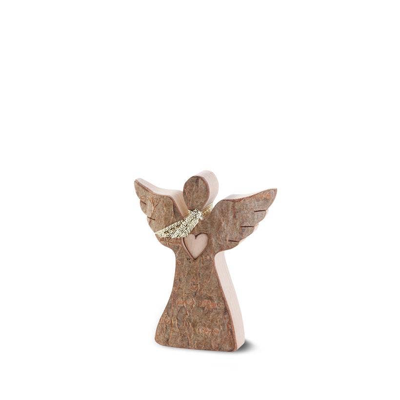 Dolfi Guardian angel with heart 6.5 cm
