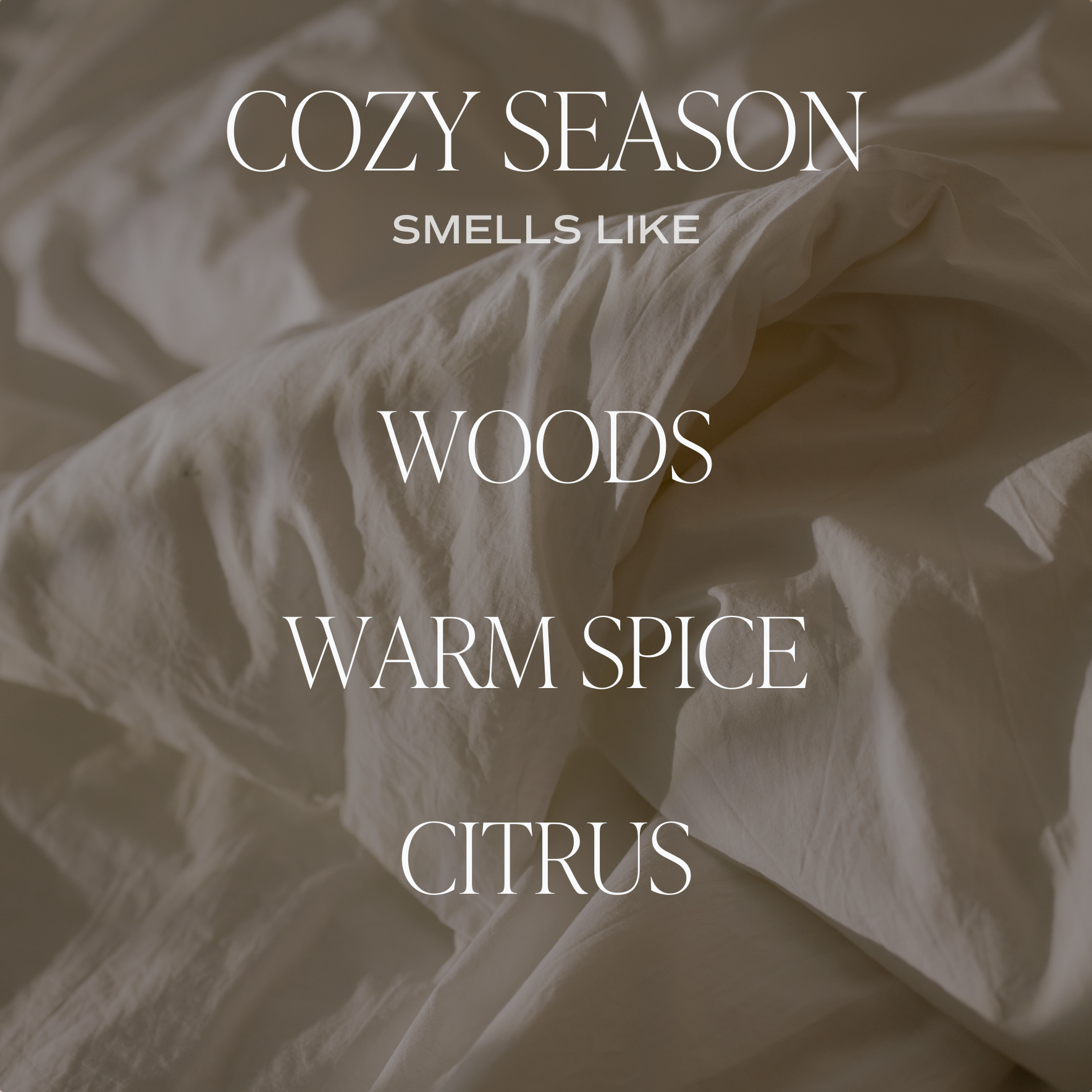 Sweet Water Decor -Cozy Season 9 oz Soy Candle - Fall Decor & Gifts