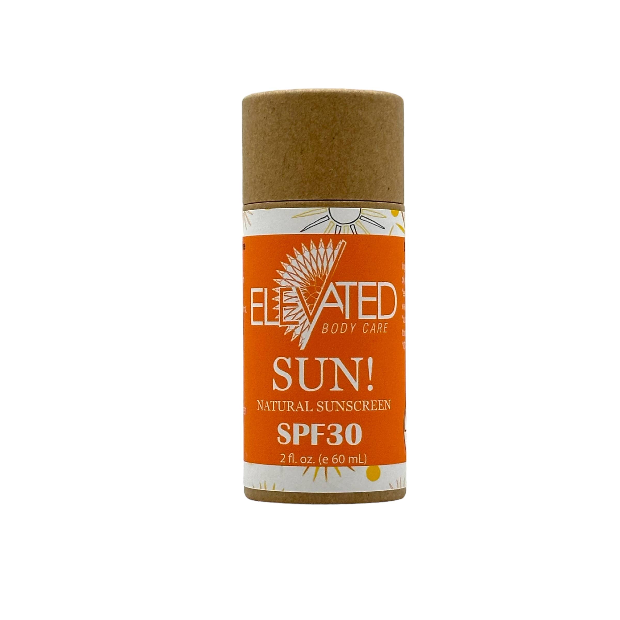 ELEVATED - SUN! STICK Natural SunScreen (2oz biodegradable