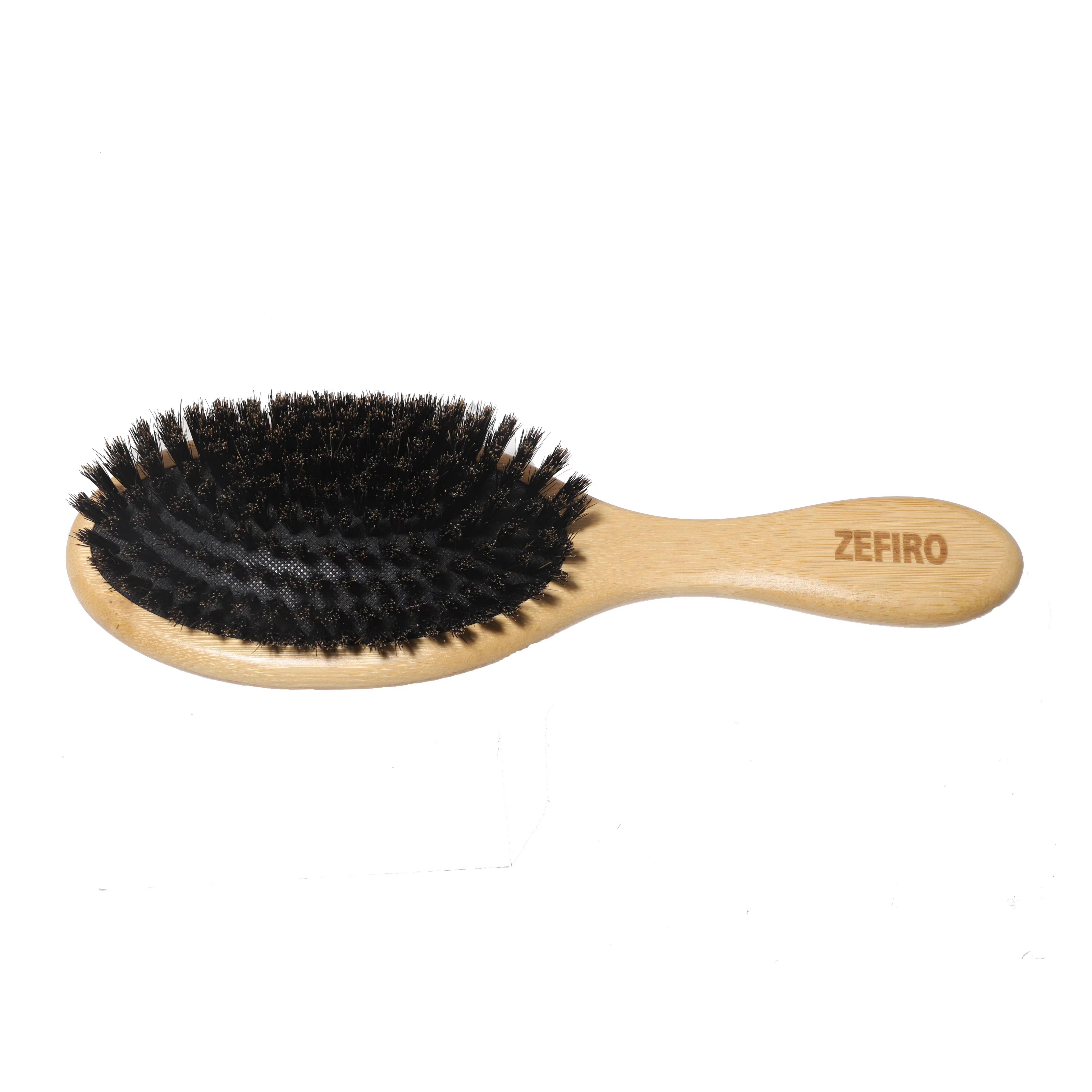 Zefiro Bamboo Hair Brush - Soft Bristle