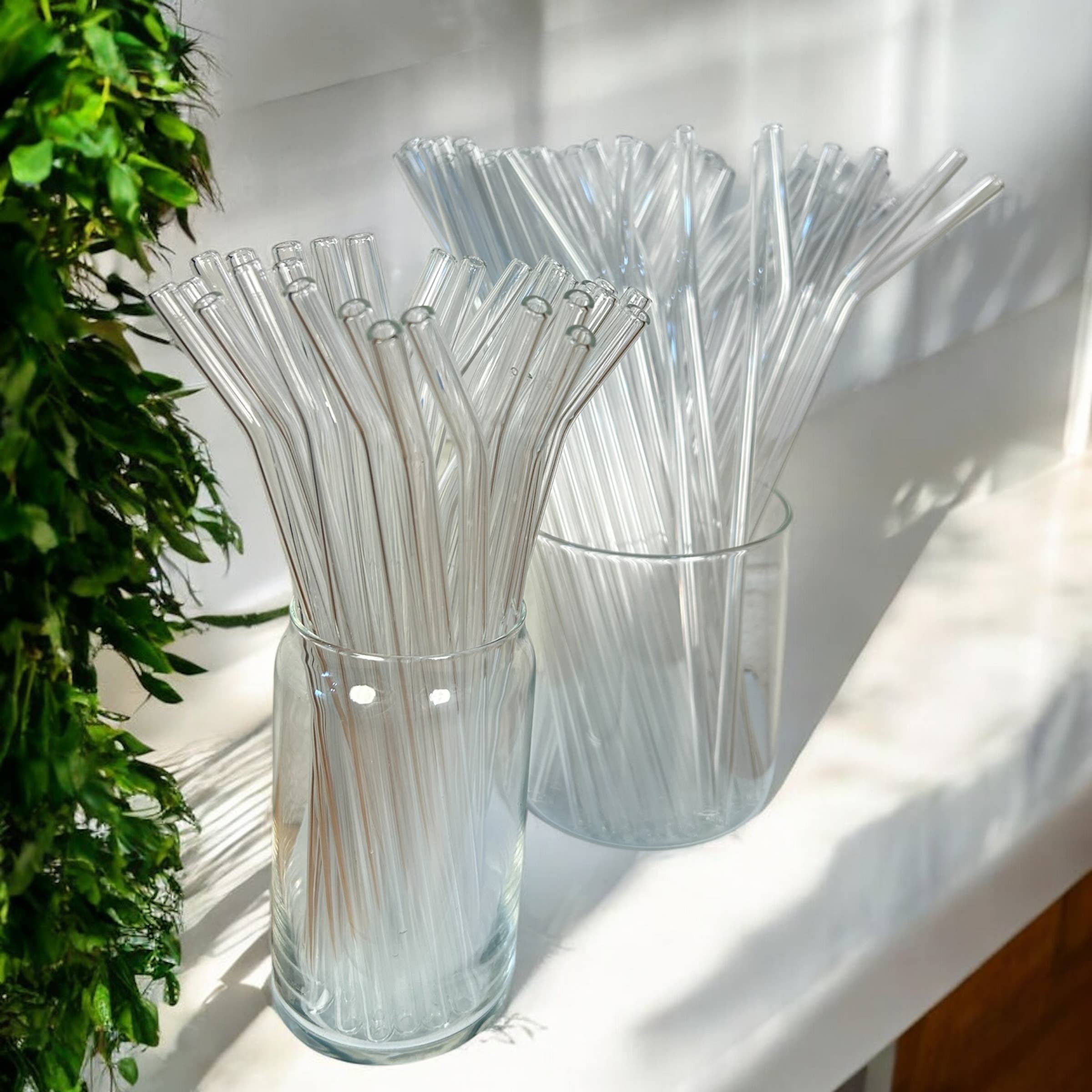 Glass Straw Bent Top Straw