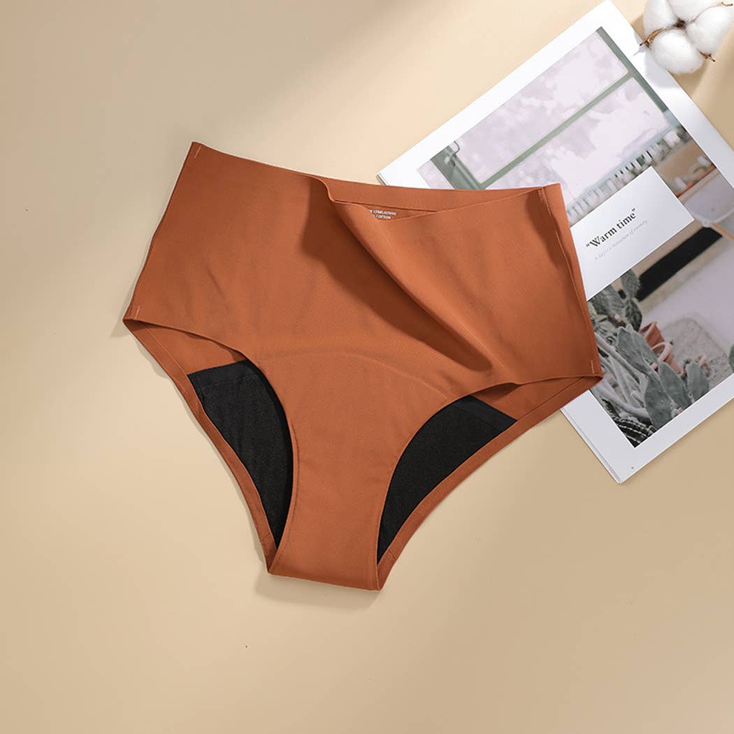 Curvy Fix- Super Absorbency High-Waist Brief Period Underwear