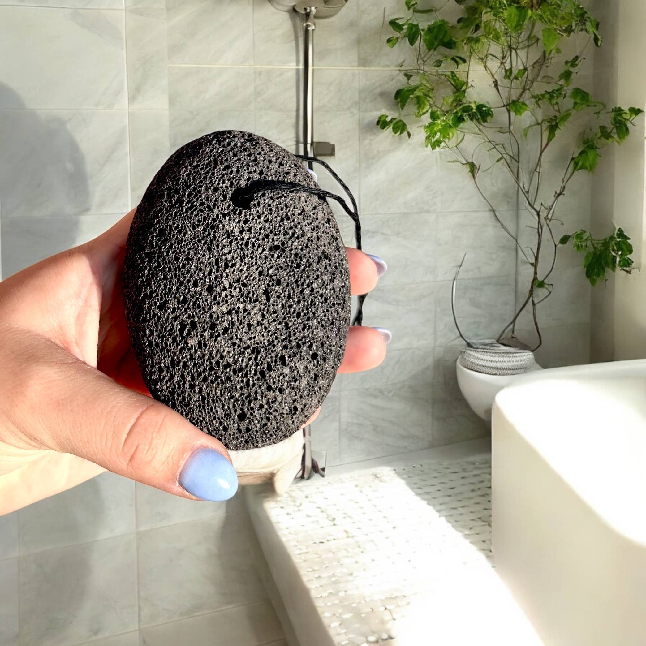 Bamboo Switch Large Natural Pumice Foot Stone