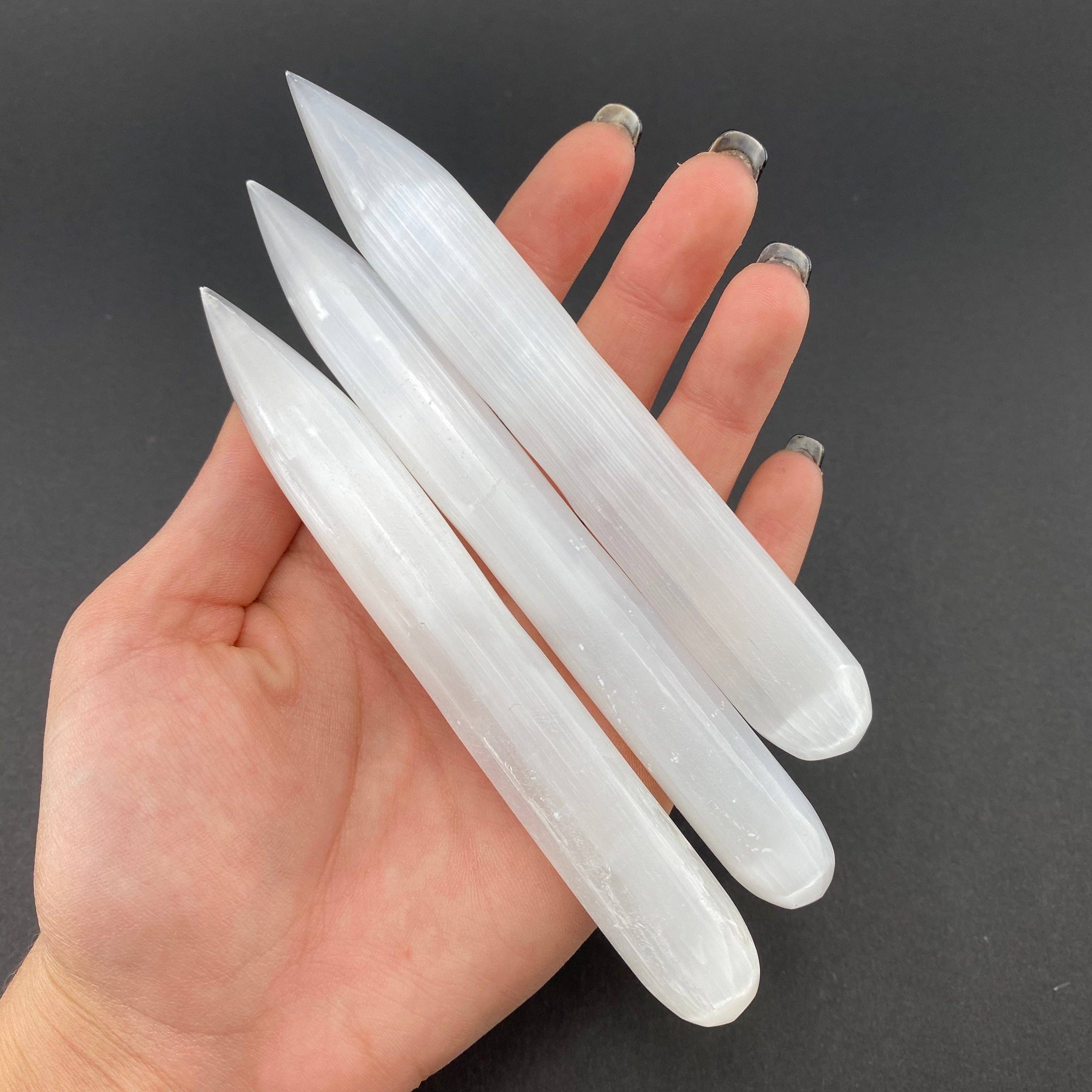 Selenite Pencil Point