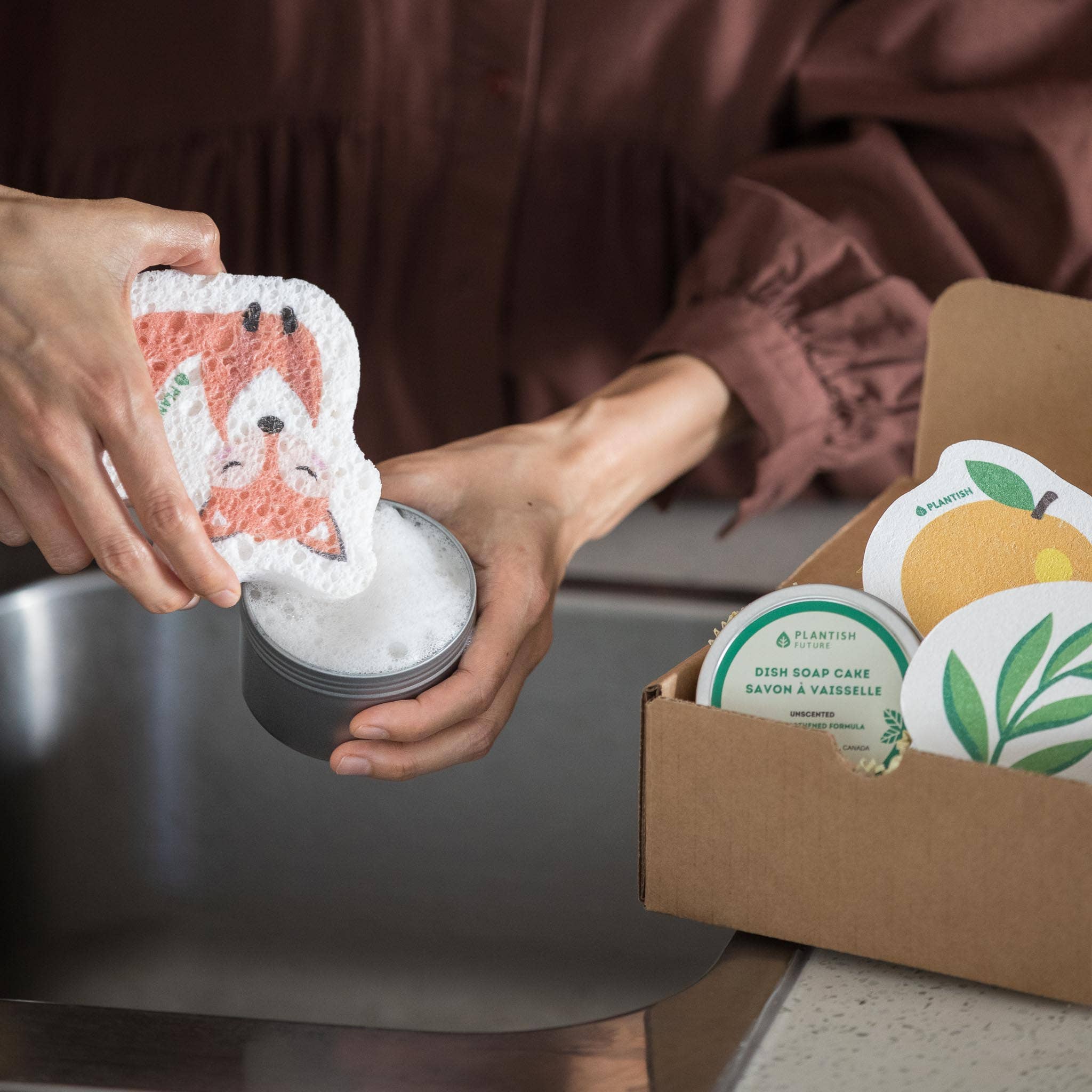 Solid Dish Soap Cake Refills - Strengthened Formula