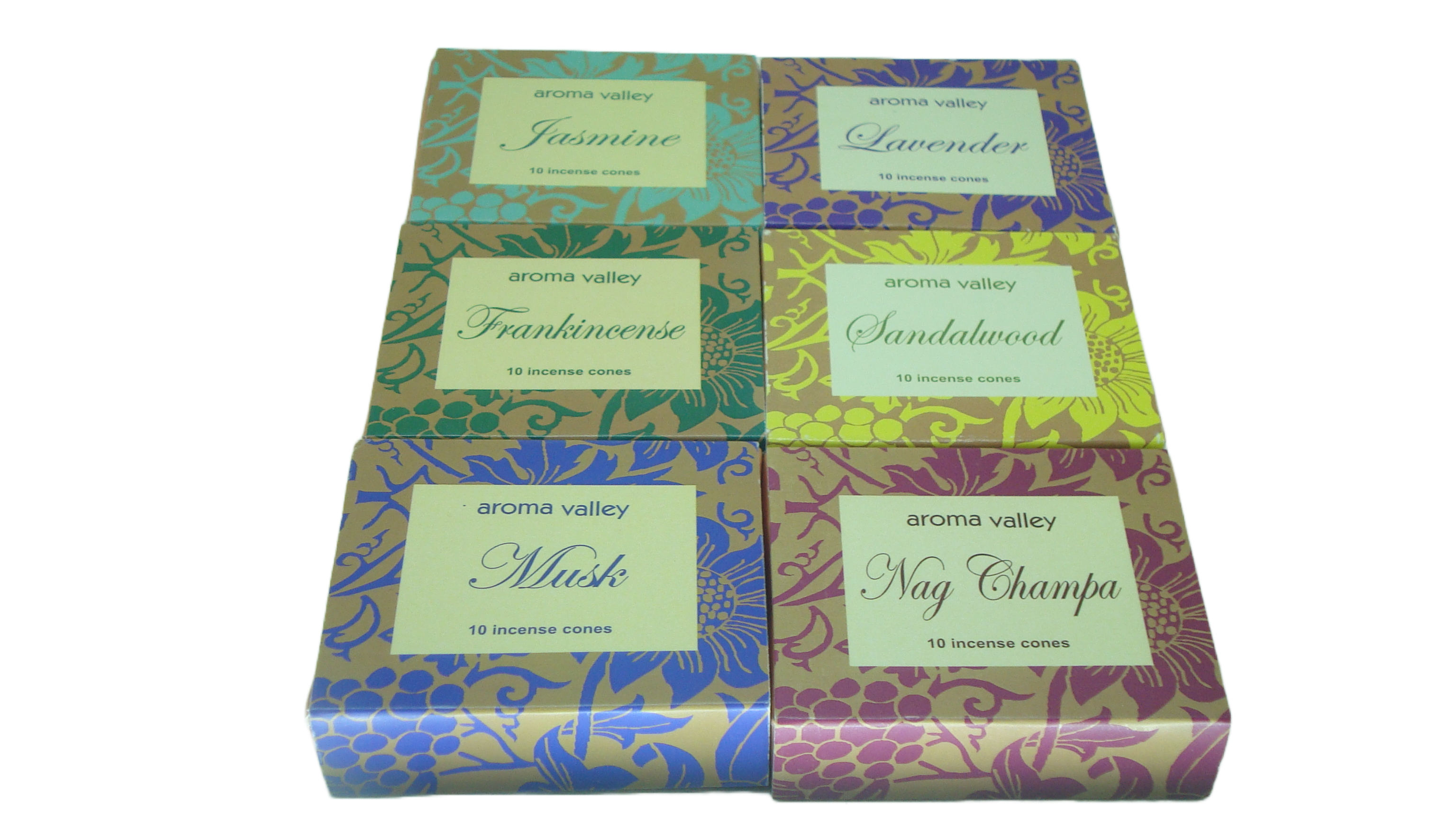 Aroma Valley Incense Cones