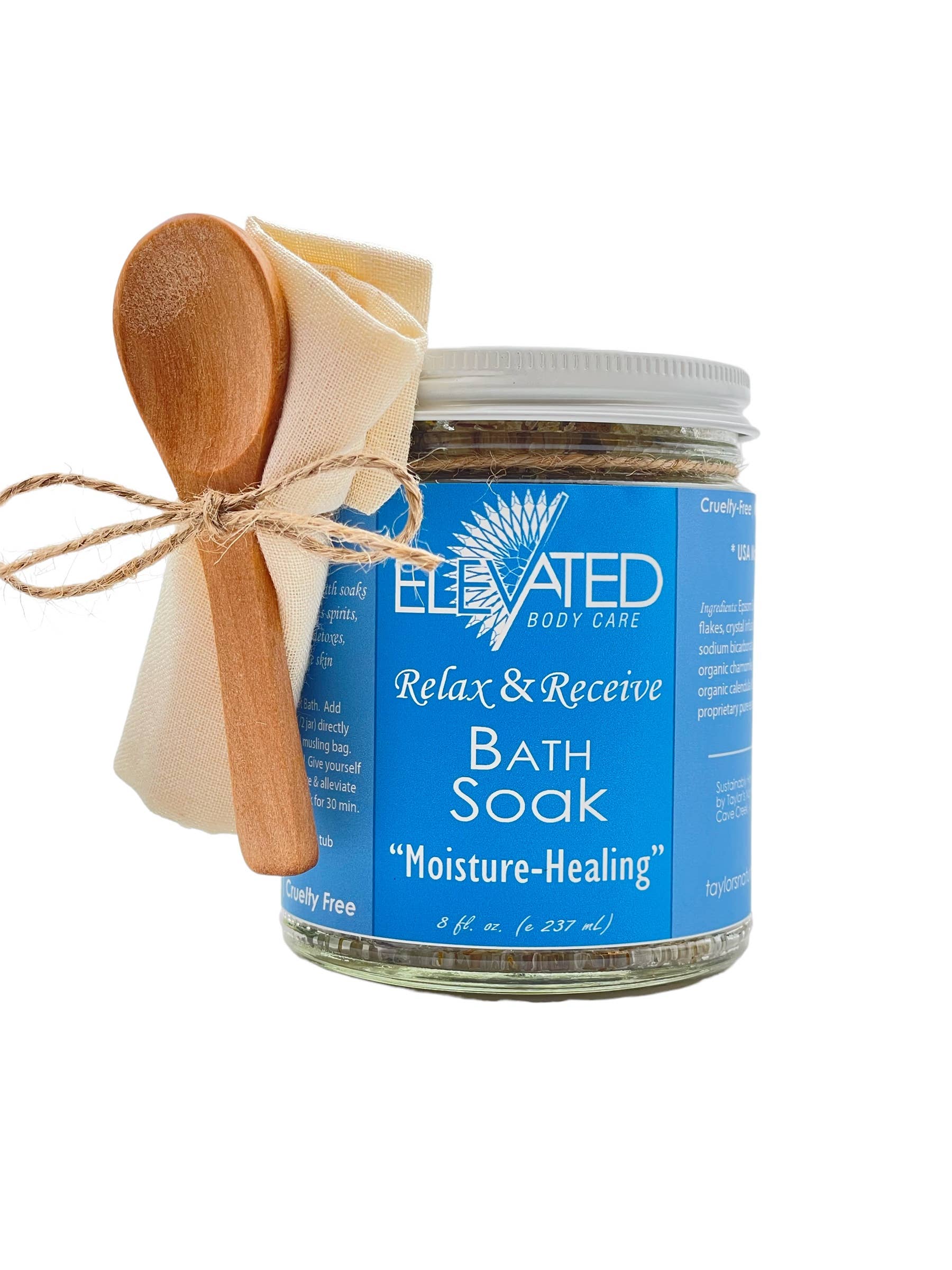 ELEVATED - Healing Bath SOAKS - Glass Jar