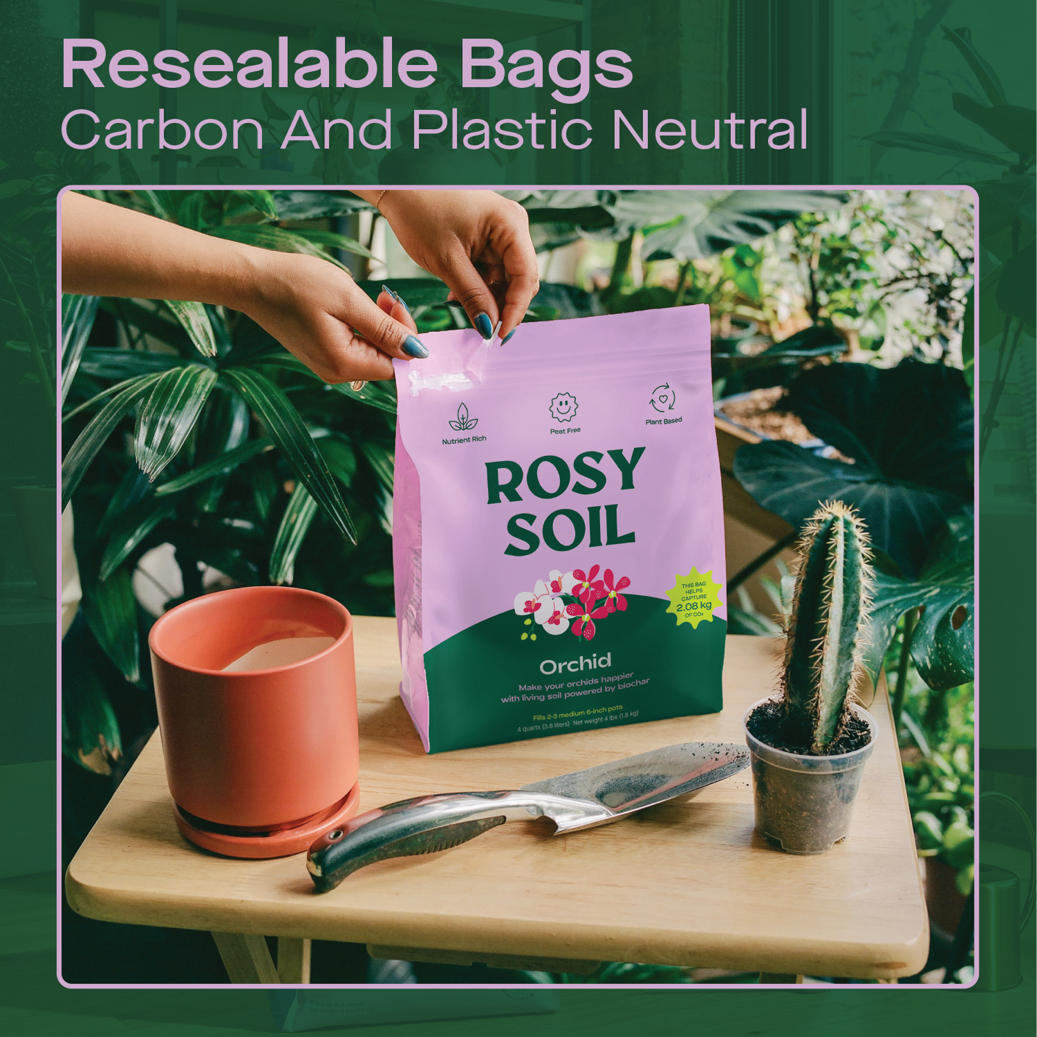 Rosy Soil 4qt Orchid Mix