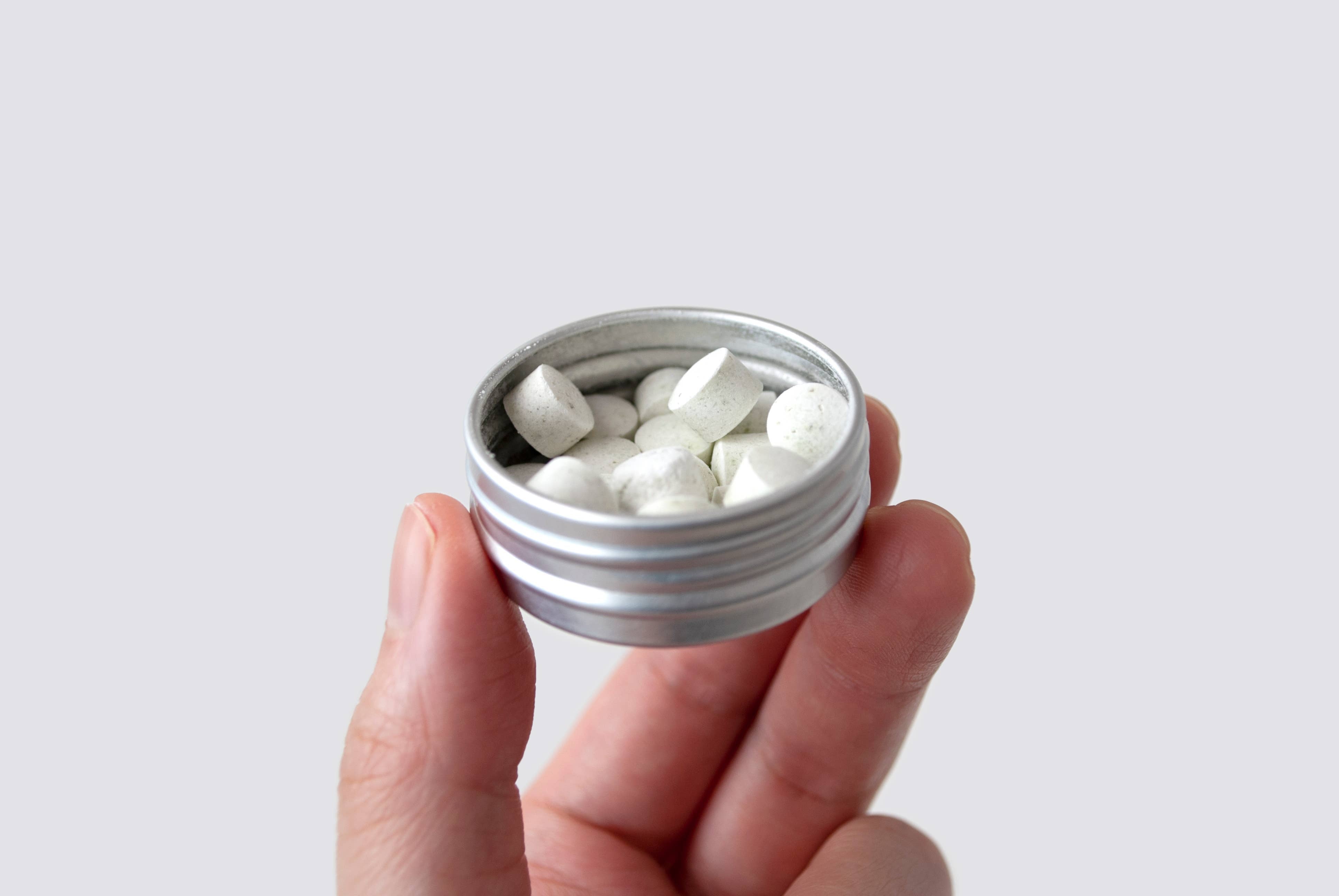 Change Travel Tin Toothpaste Tablets