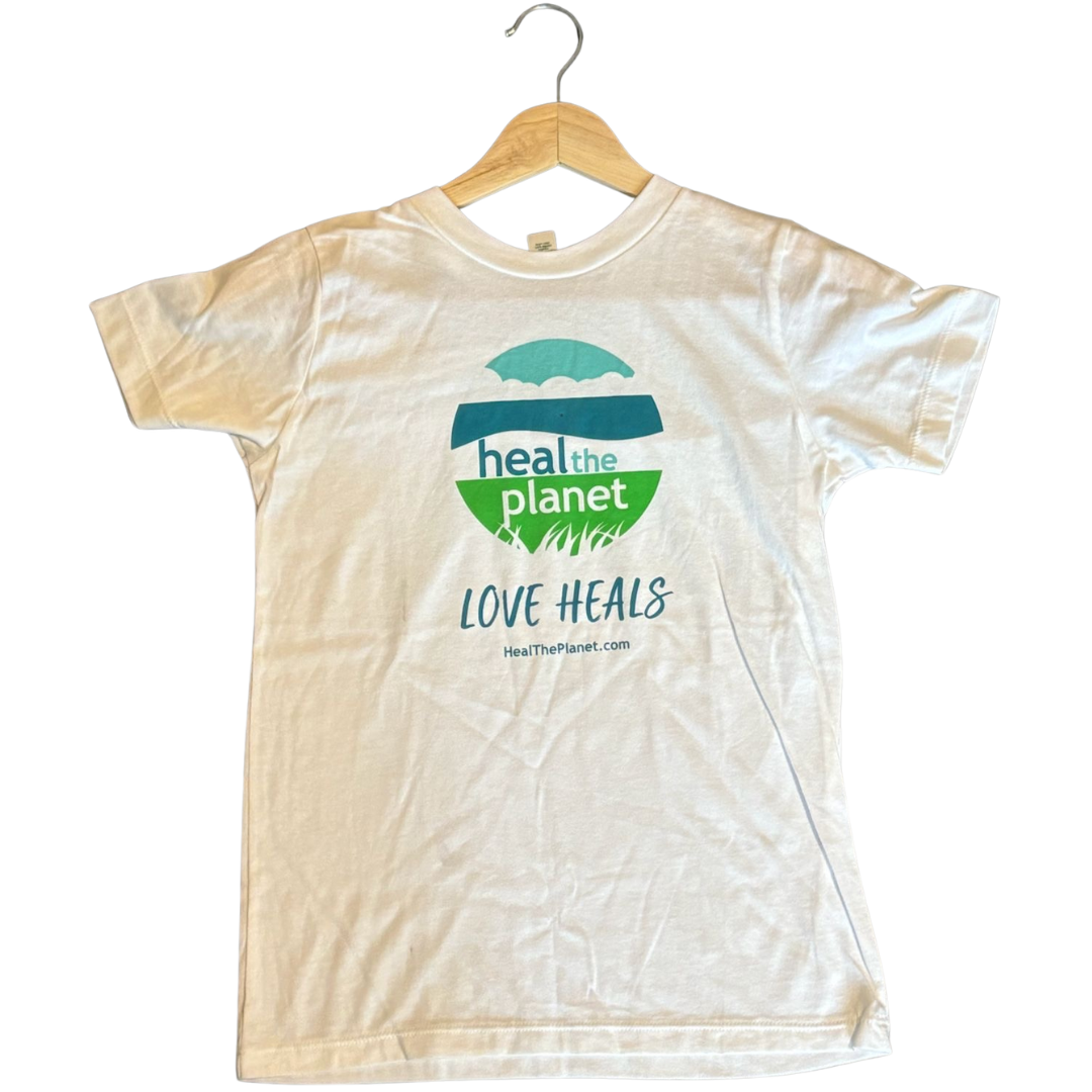 Youth Organic Cotton Heal The Planet Tee T-Shirt