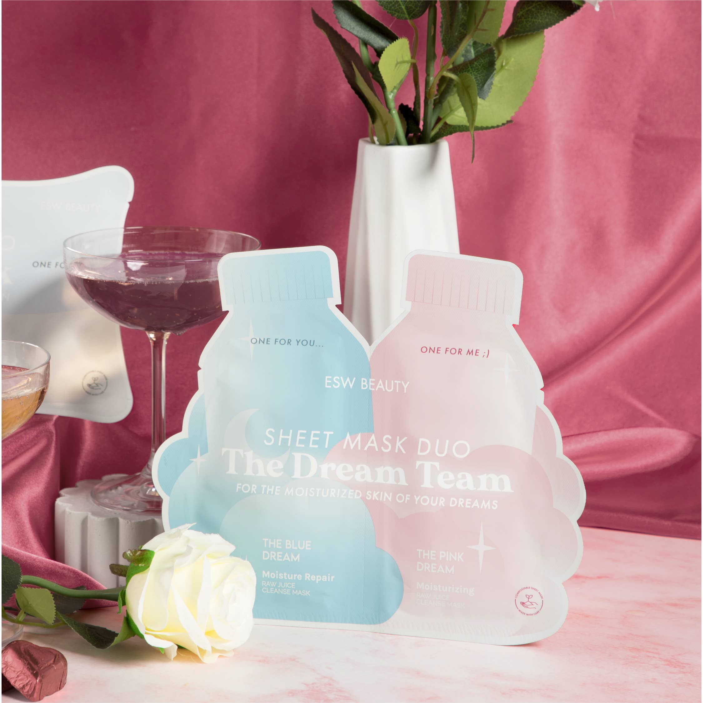ESW Beauty- The Dream Team Sheet Mask Duo