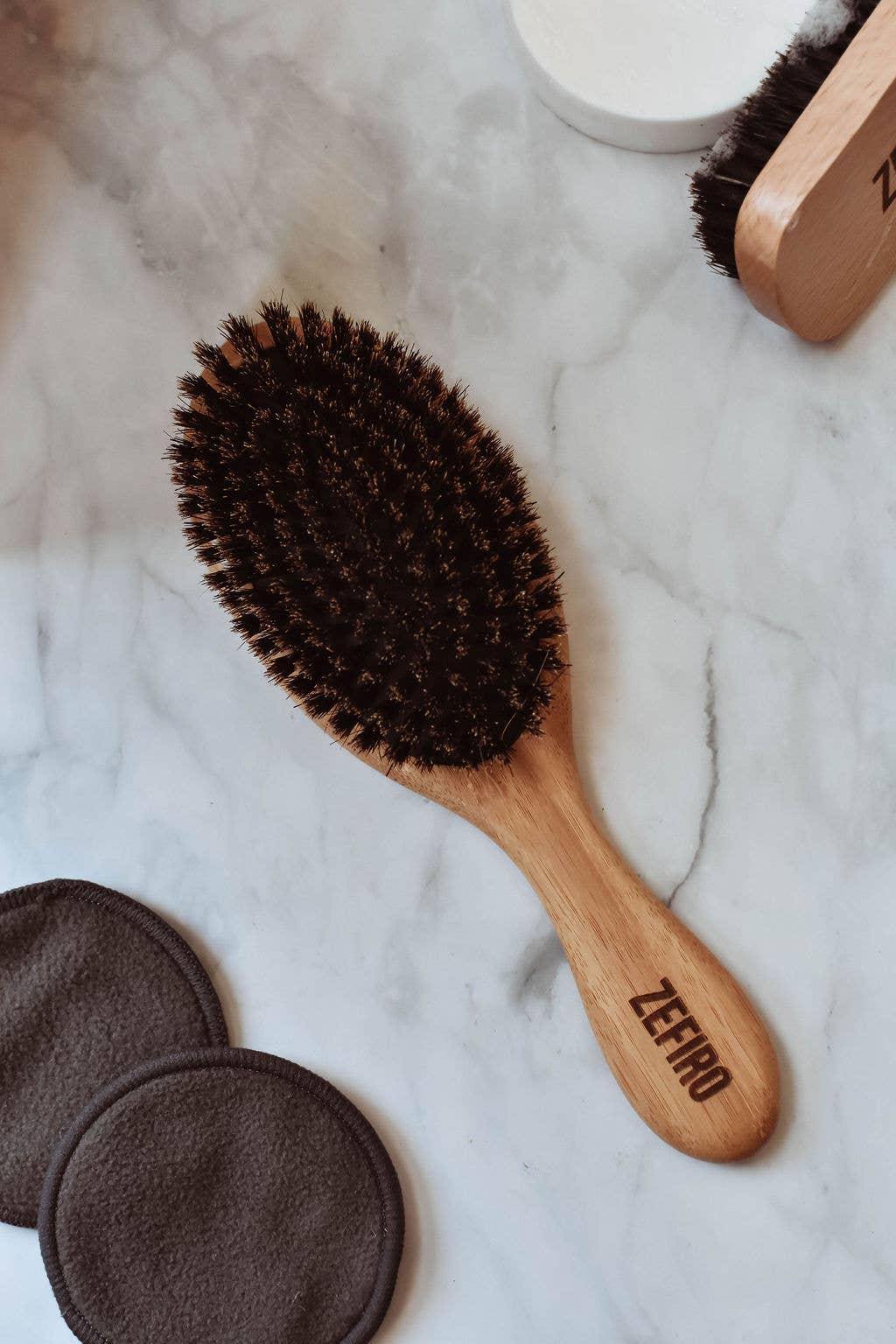 Zefiro Bamboo Hair Brush - Soft Bristle