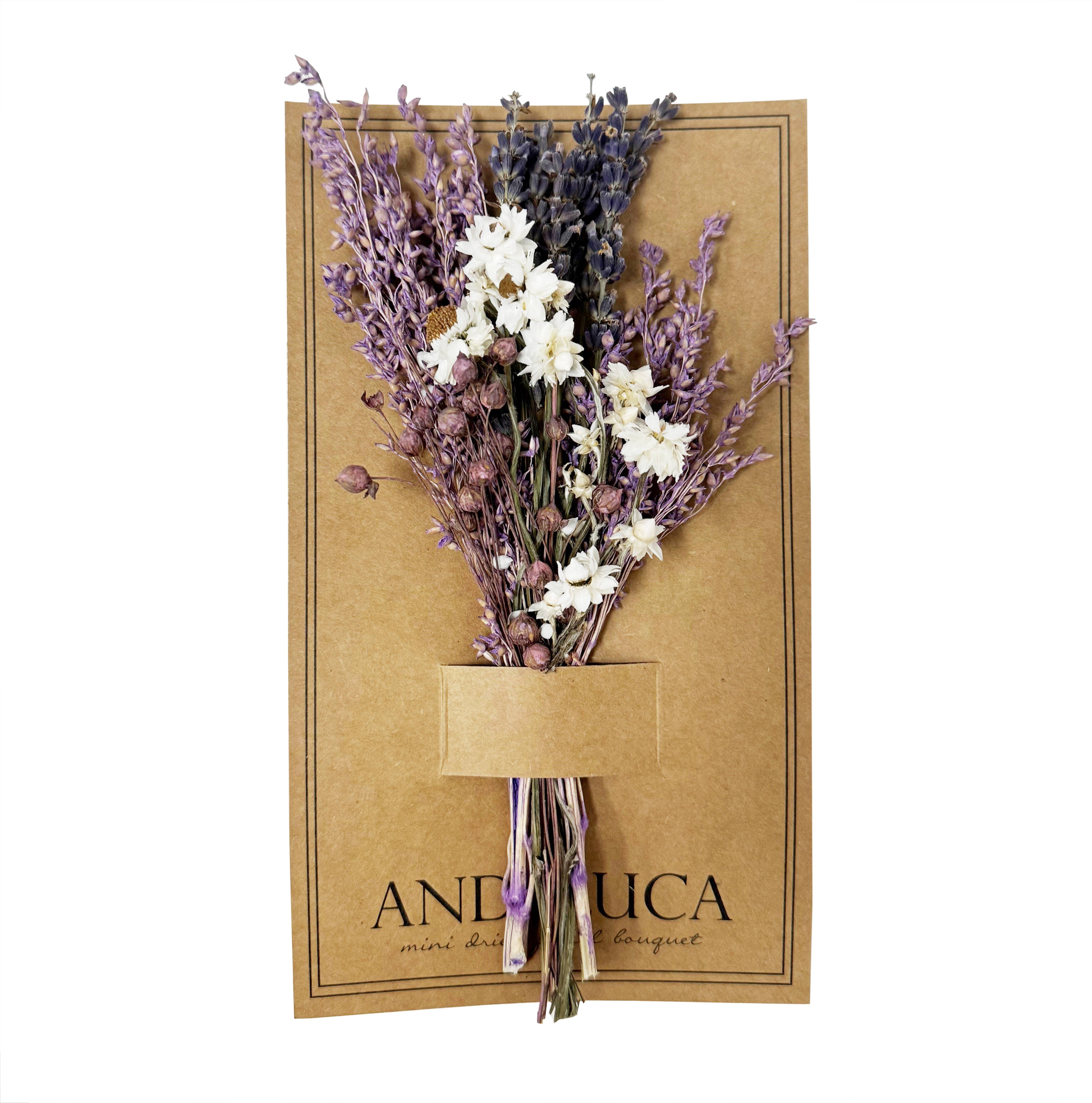 Andaluca -Lavender Wildflower Mini Bouquet