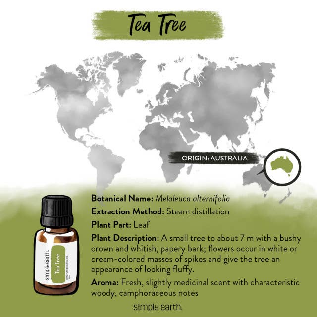 Simply Earth Tea Tree Essential Oil 15ml
