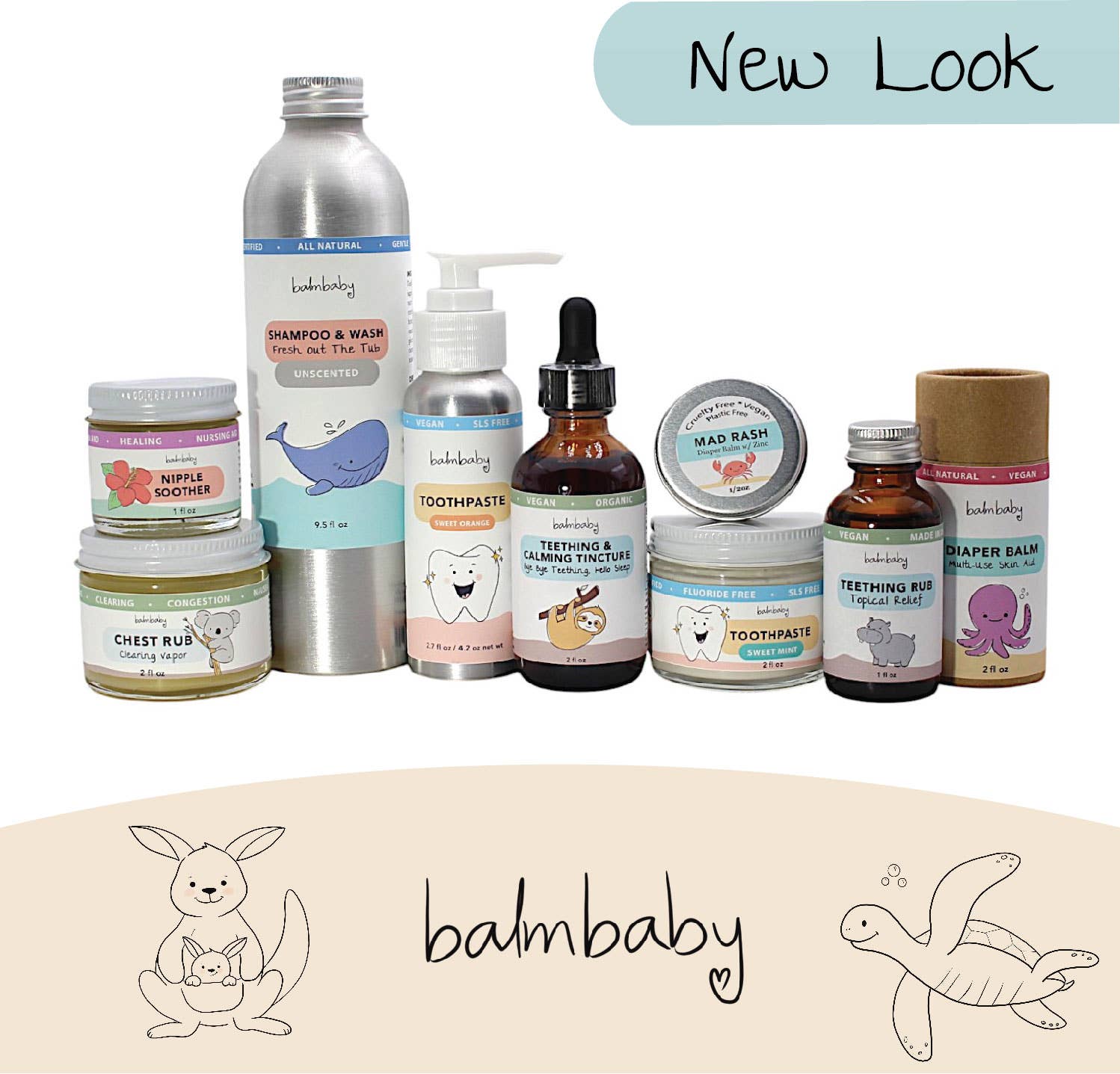 BALM! Baby - Teeth Paste Natural Kids ToothPaste w/ xylitol