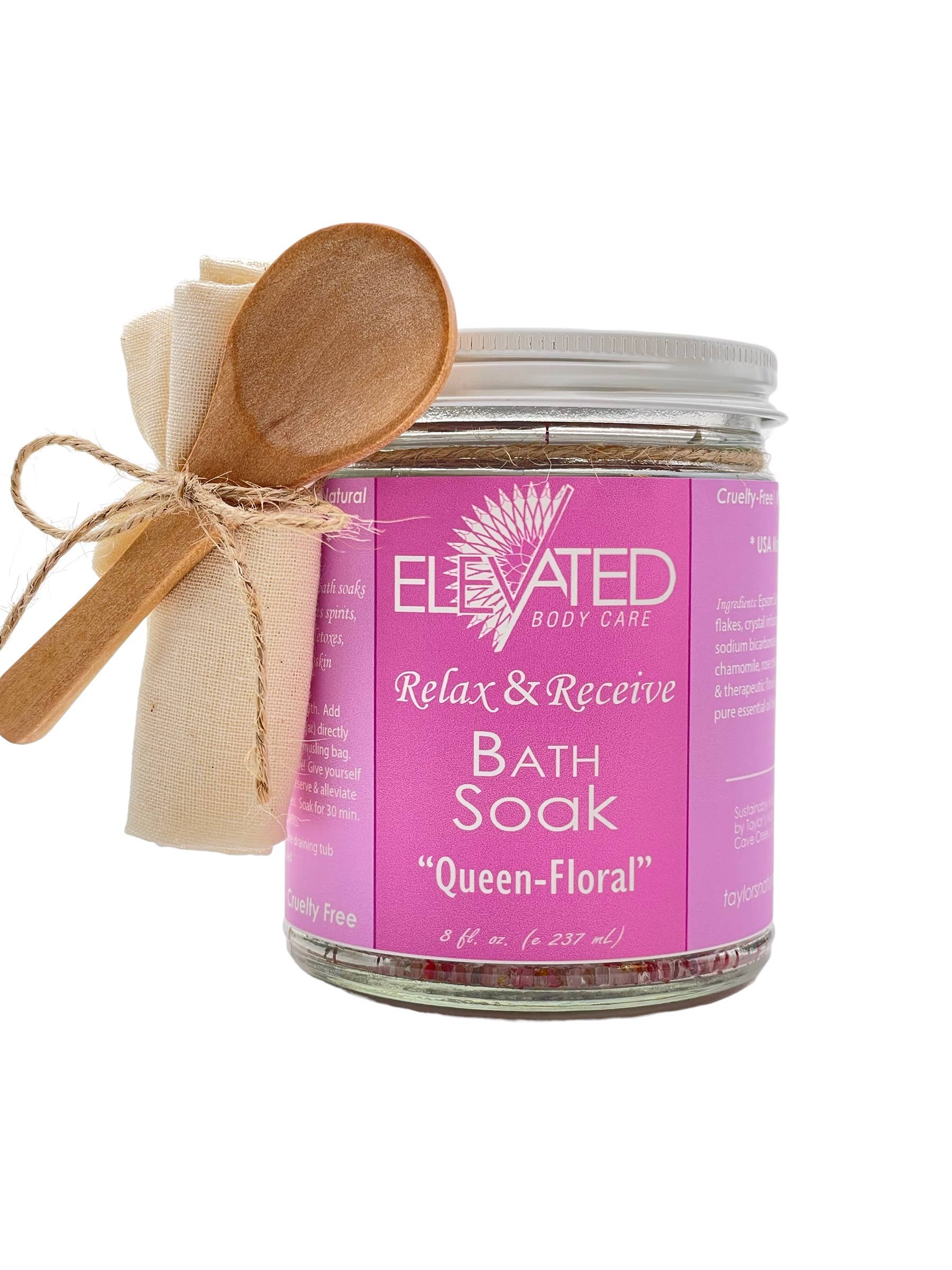 ELEVATED - Healing Bath SOAKS - Glass Jar