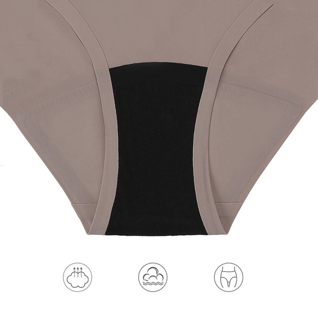 Curvy Fix-Low-Rise Four-layer Leak-proof Period Panties