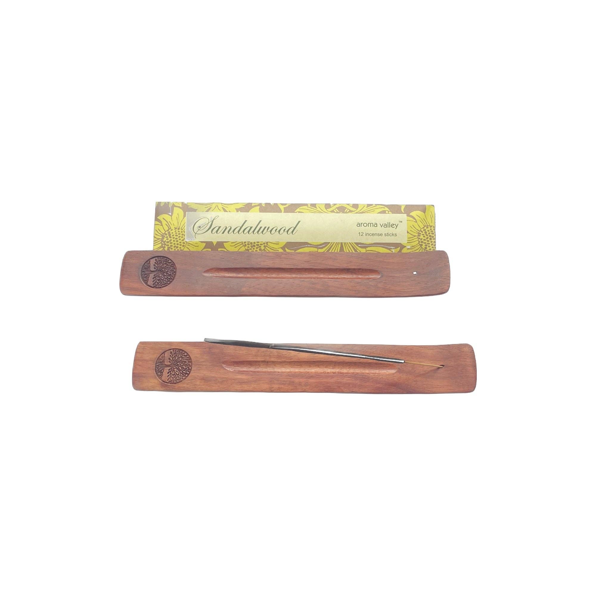 Wood Incense Burner