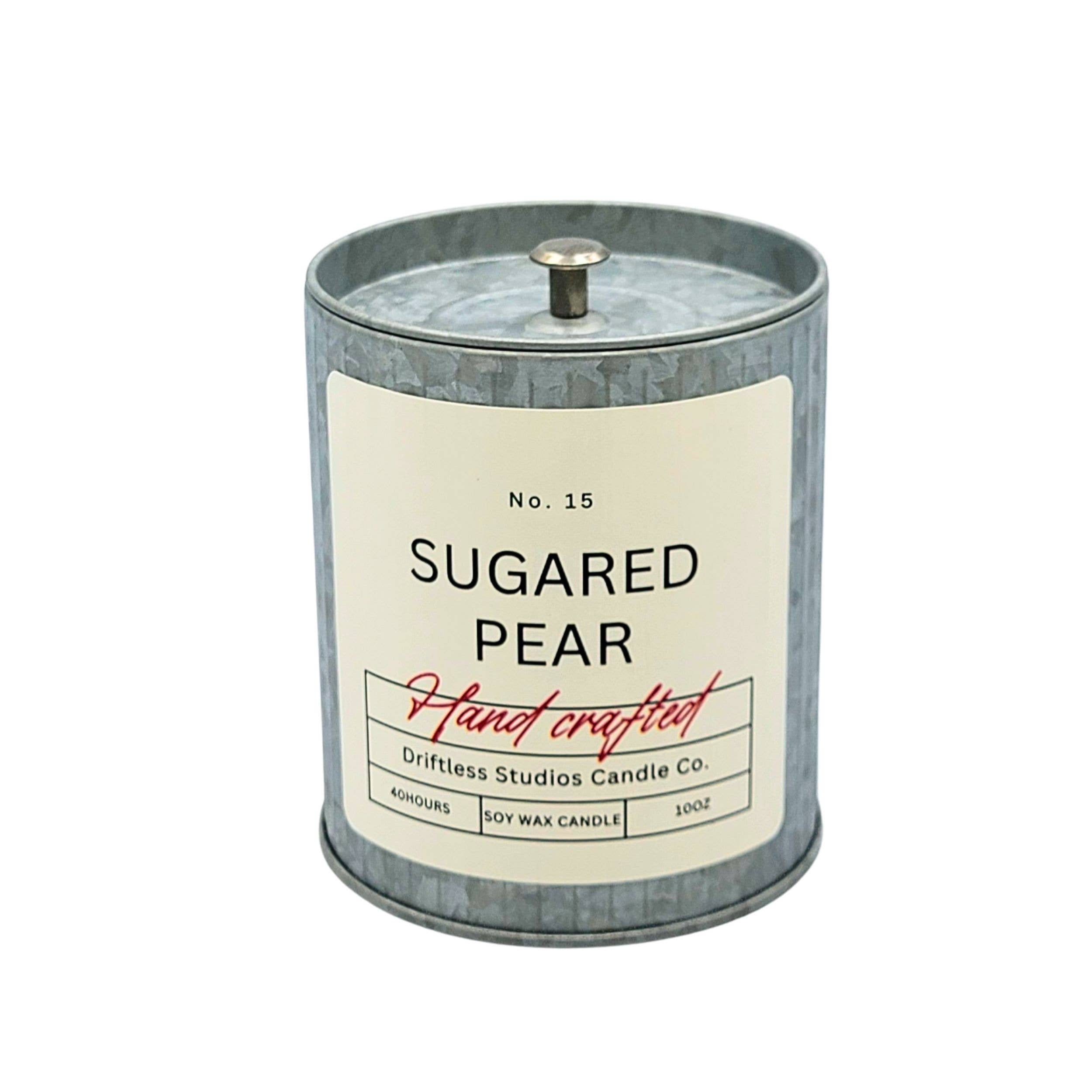 Sugared Pears Farmhouse Christmas Candles - Holiday Decor