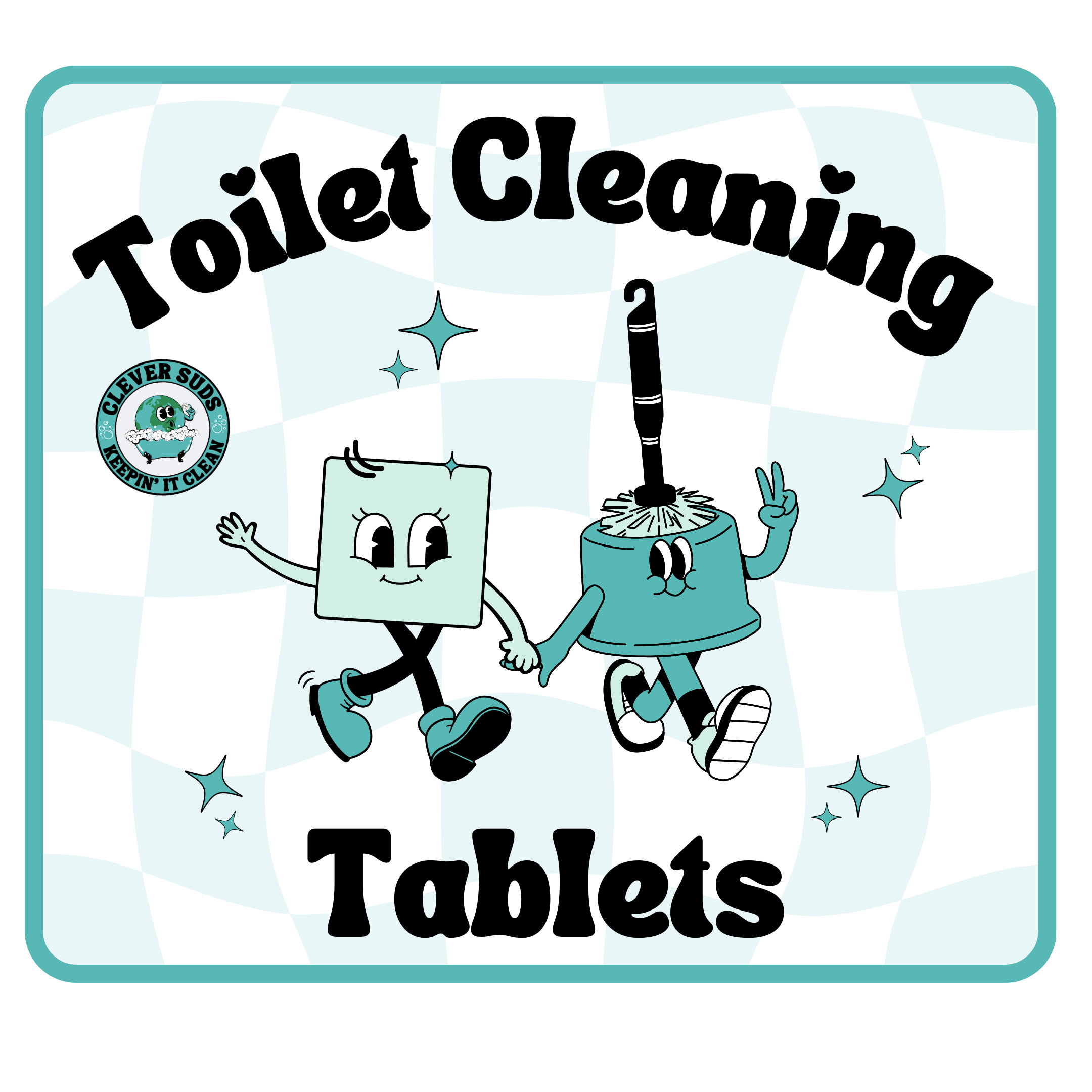 Clever Suds Toilet Cleaning Tablets