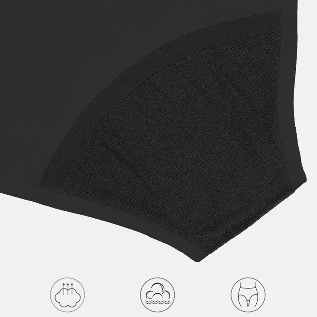 Curvy Fix-Low-Rise Four-layer Leak-proof Period Panties