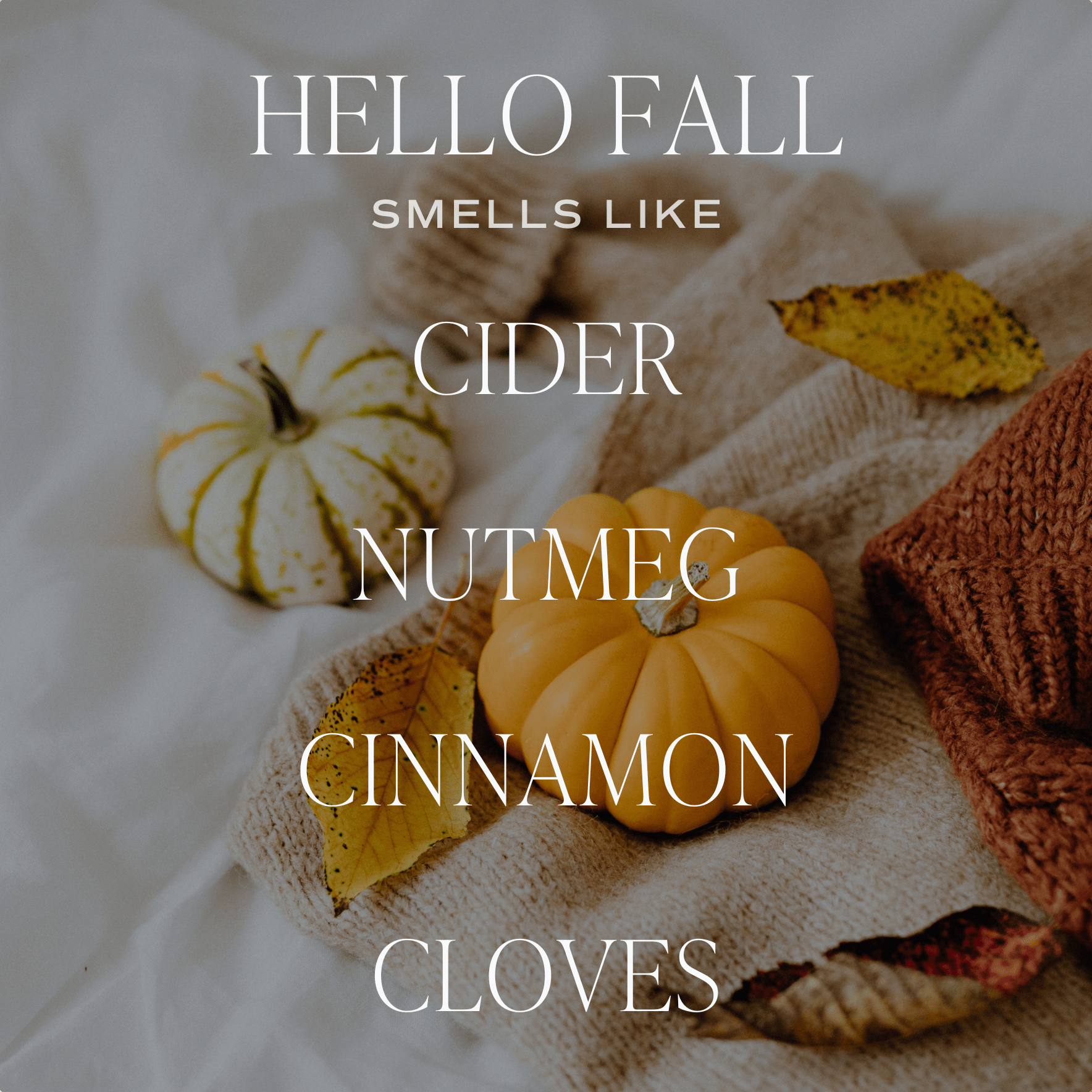 Sweet Water Decor- *NEW* Hello Fall Soy Candle - 20oz Pumpkin Jar - Fall Decor