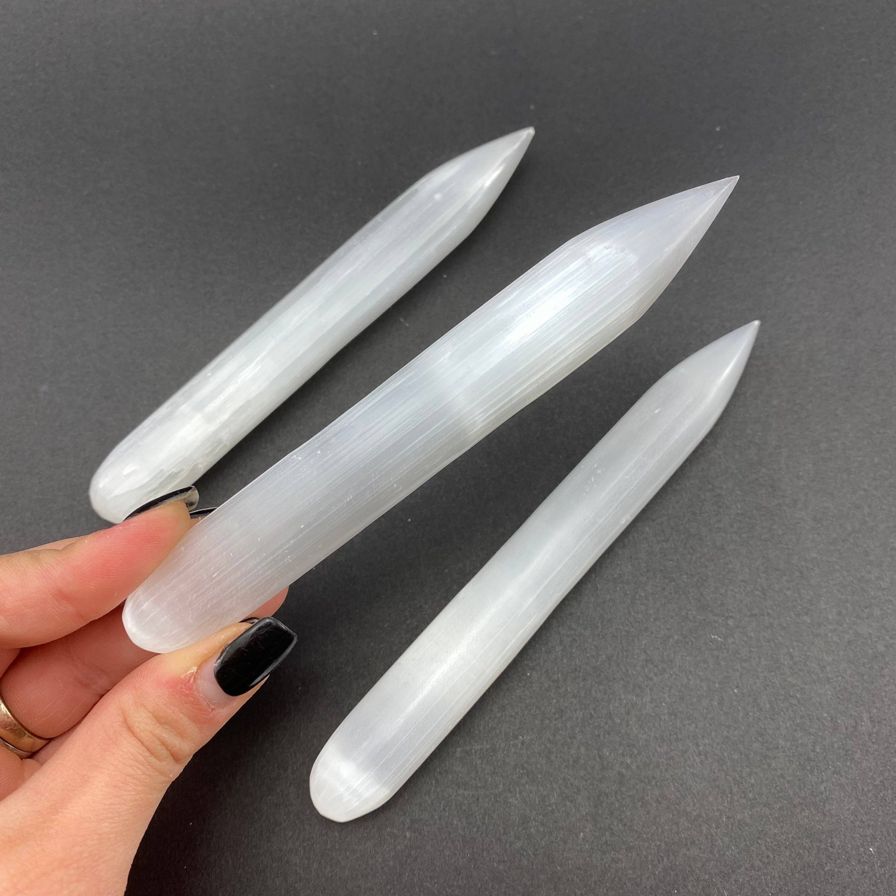 Selenite Pencil Point