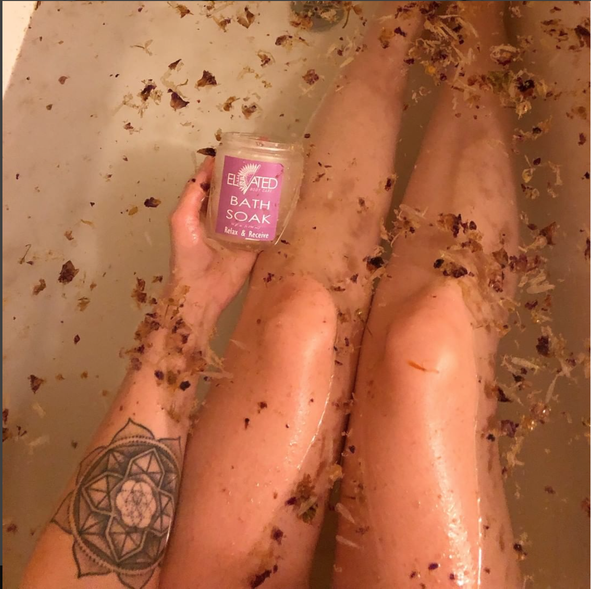ELEVATED - Healing Bath SOAKS - Glass Jar