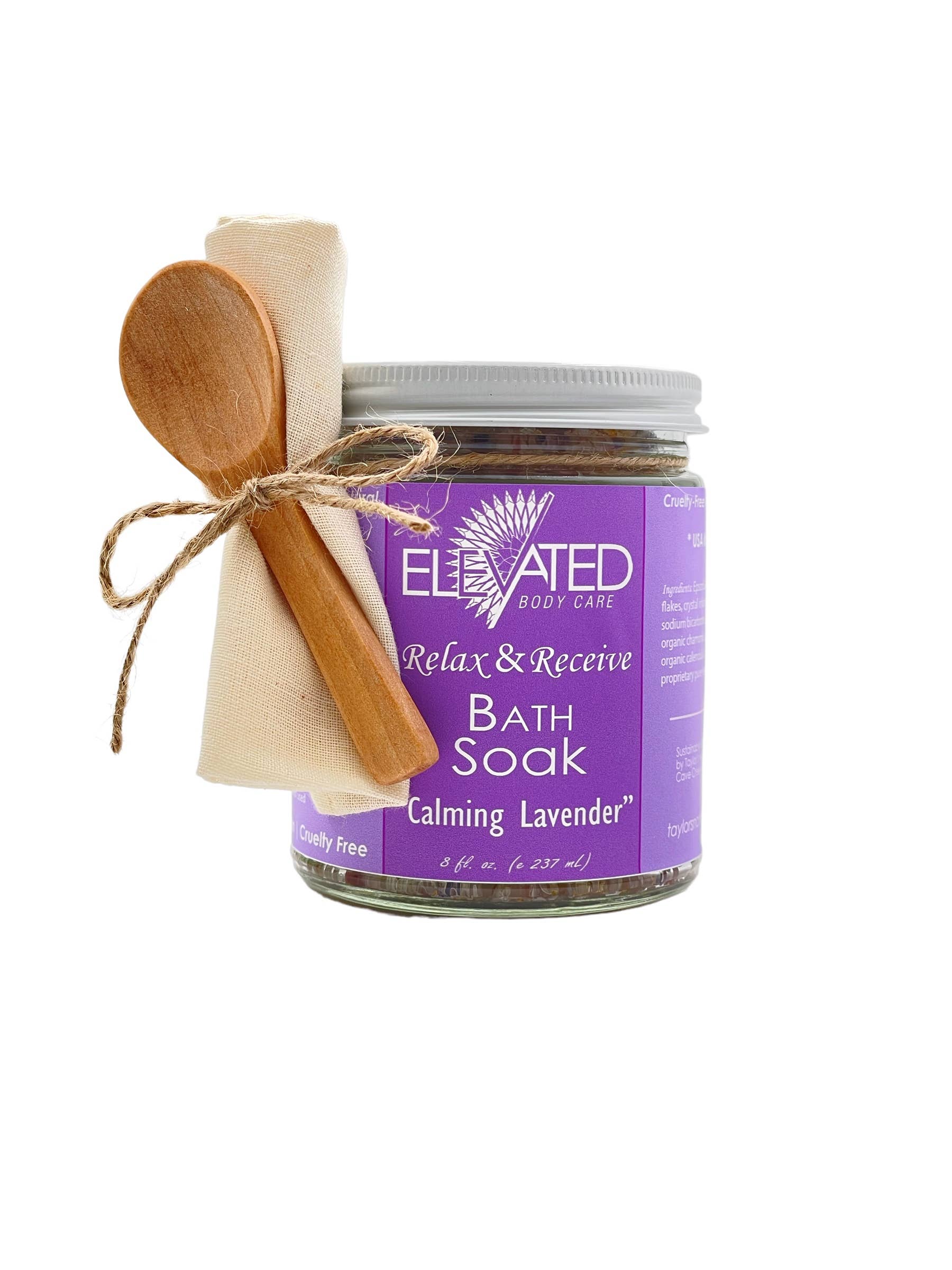ELEVATED - Healing Bath SOAKS - Glass Jar