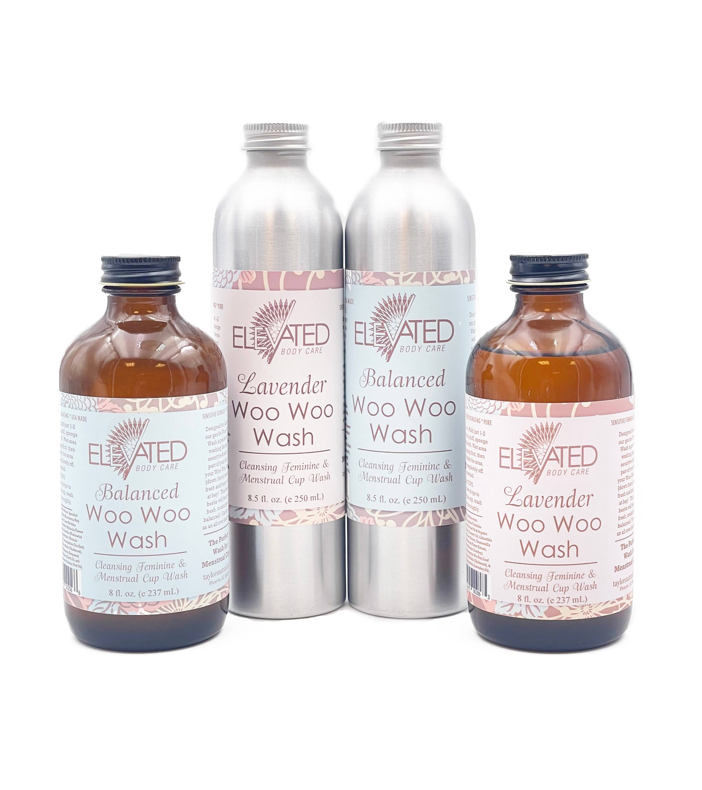 ELEVATED - Woo Woo Feminine Wash (Glass)