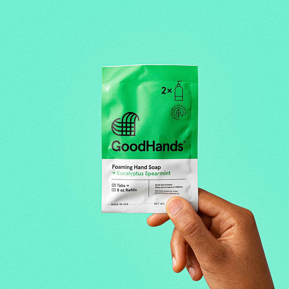 GoodHands - Eucalyptus Spearmint Foaming Hand Soap Tab Refills