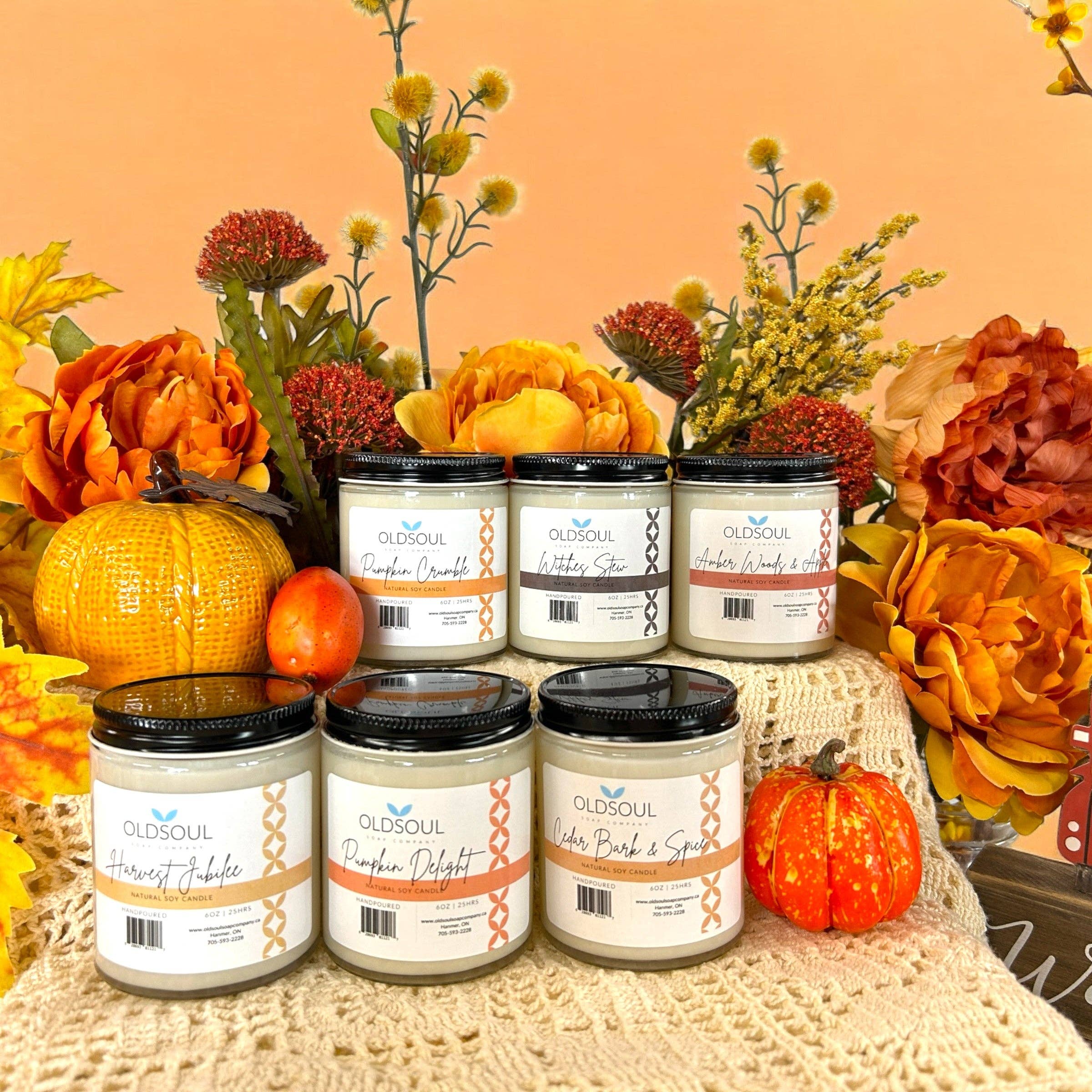 Old Soul Soap Co -Fall Candles