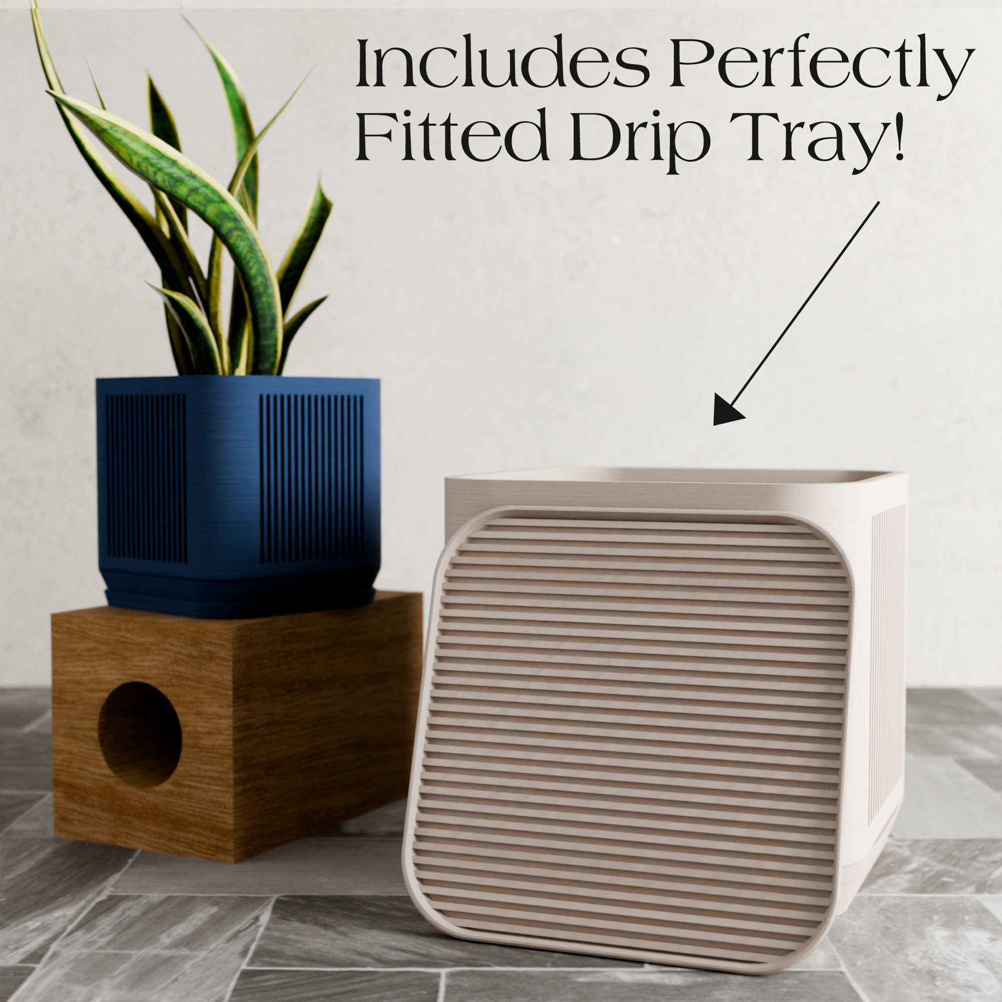 Modernized Pottery-STACK Planter