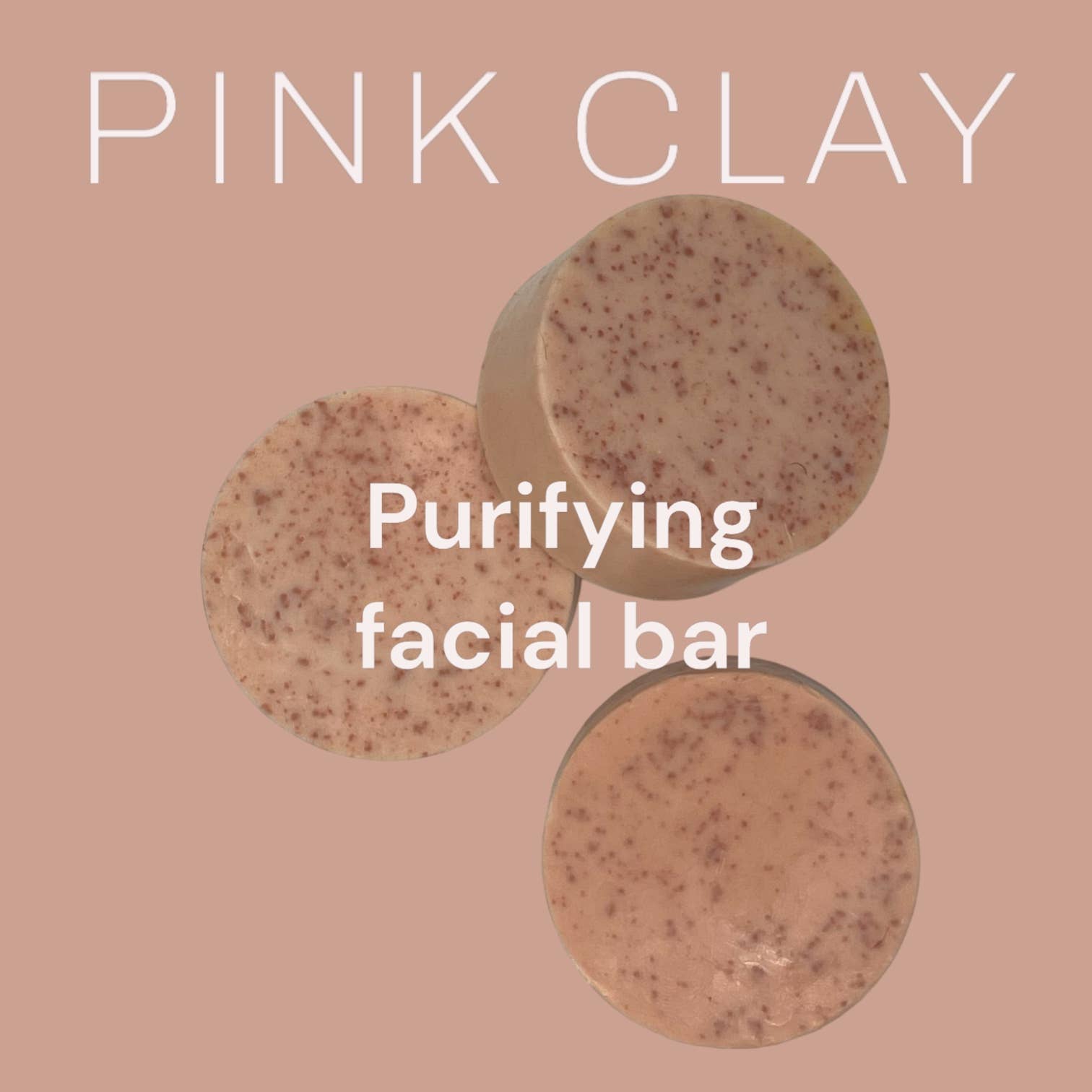 Pink Clay Facial Cleansing Bar