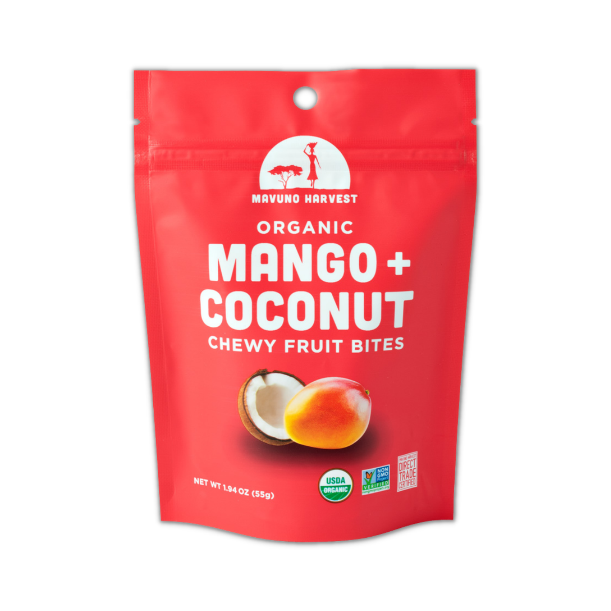 Mavuno Harvest Organic -Mango + Coconut Fruit Bites