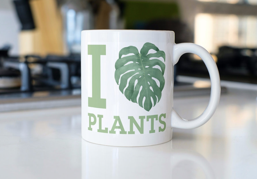 I Love Plants Coffee Mug