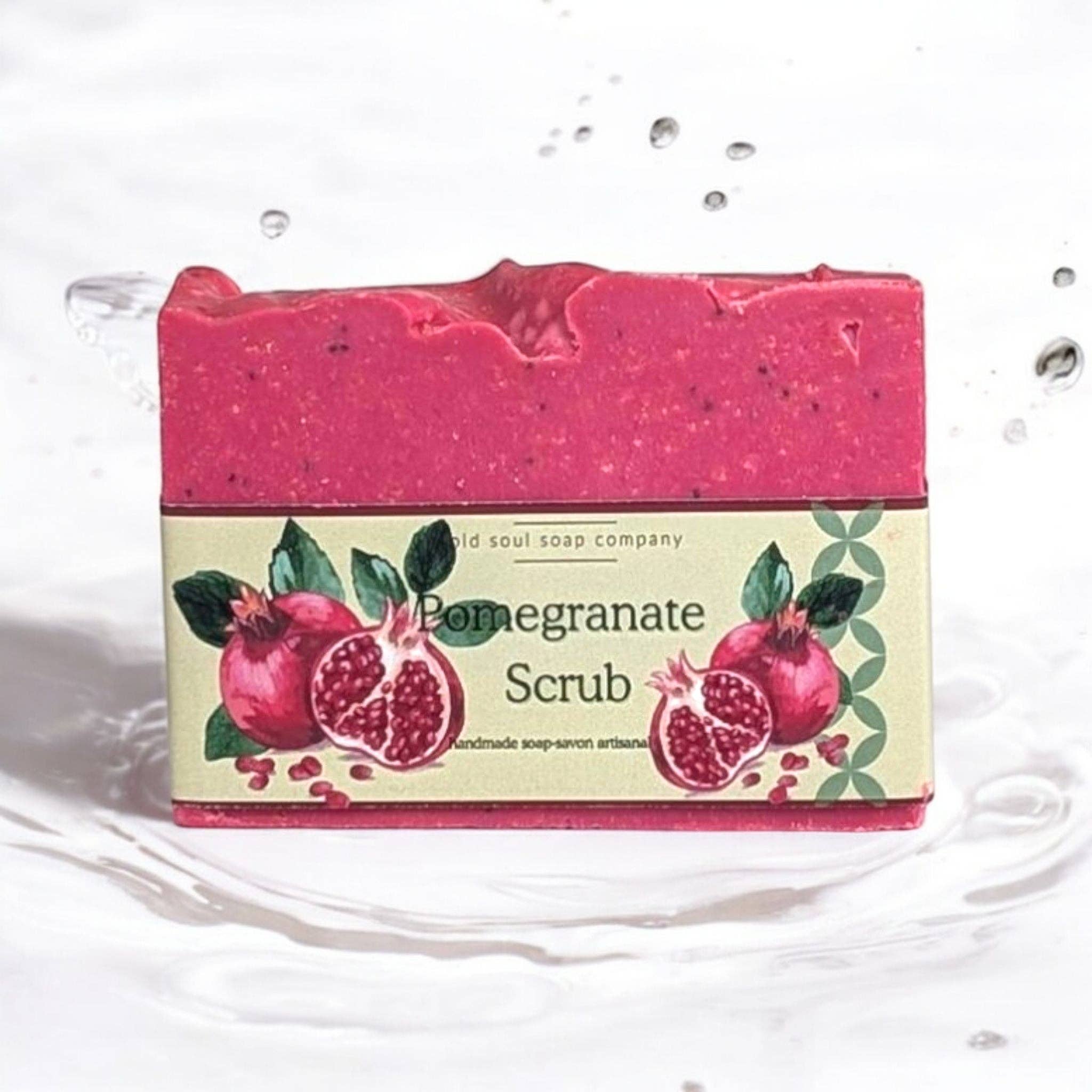 Old Soul Soap Company - Pomegranate Scrub (Fragrance) Soap