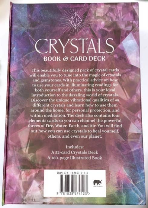 Crystals Book & Card Deck Oracle