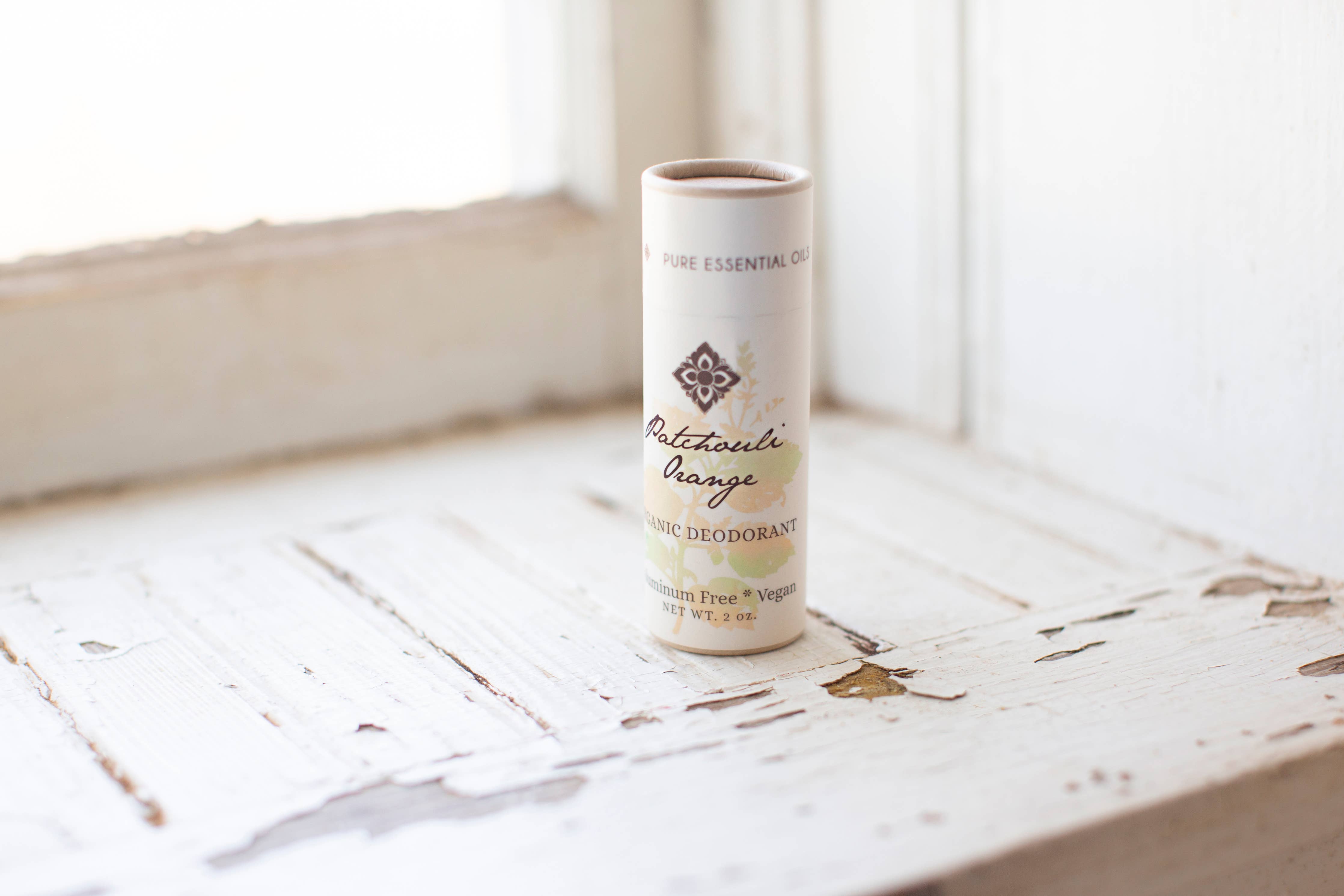Patchouli Orange Organic Deodorant