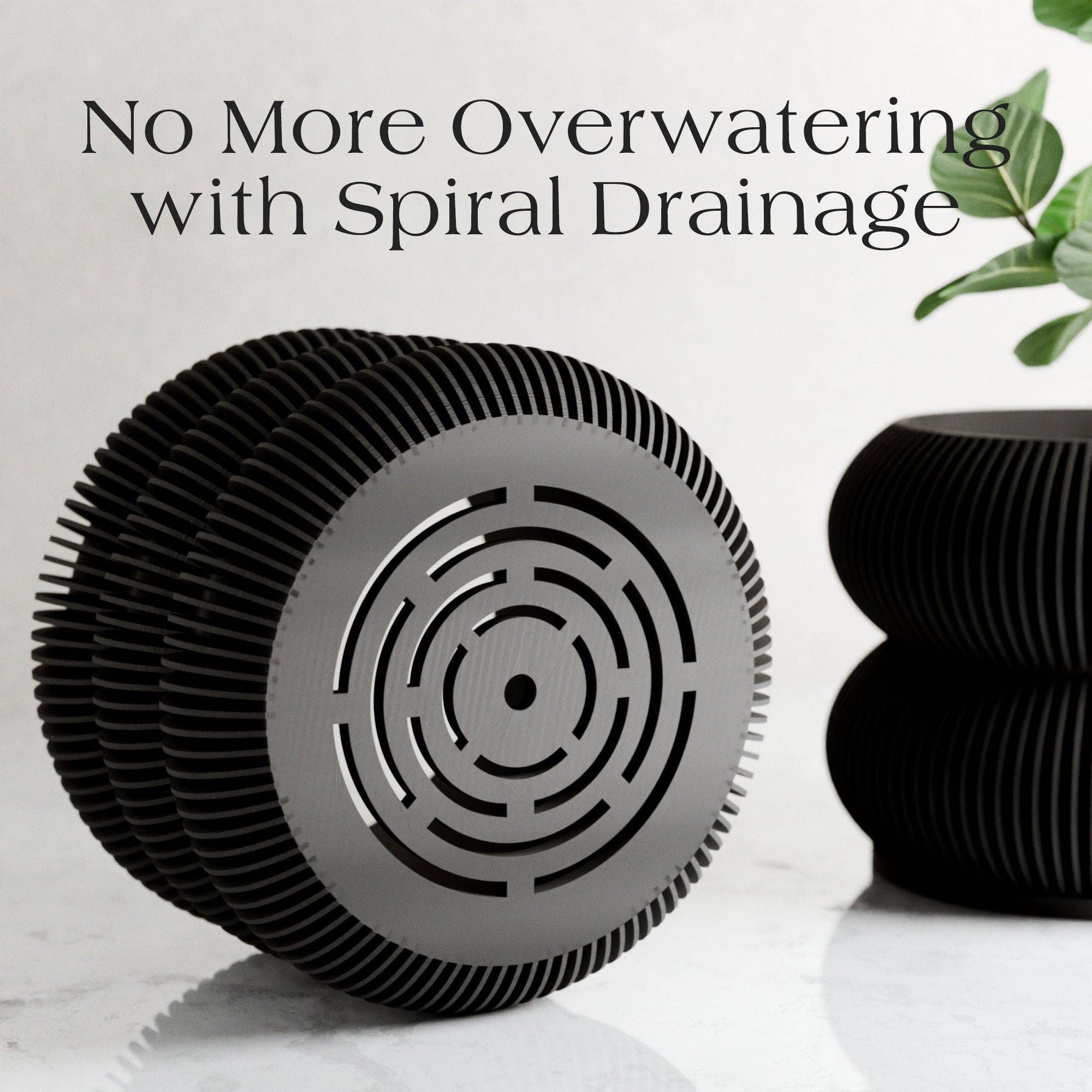 Modernized Pottery- Triple BUBBLES Planter