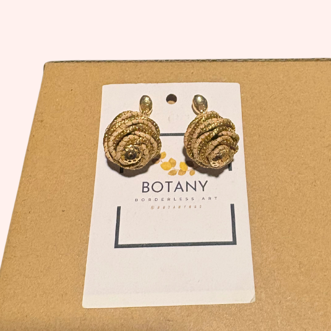 Botany Borderless Art Earrings