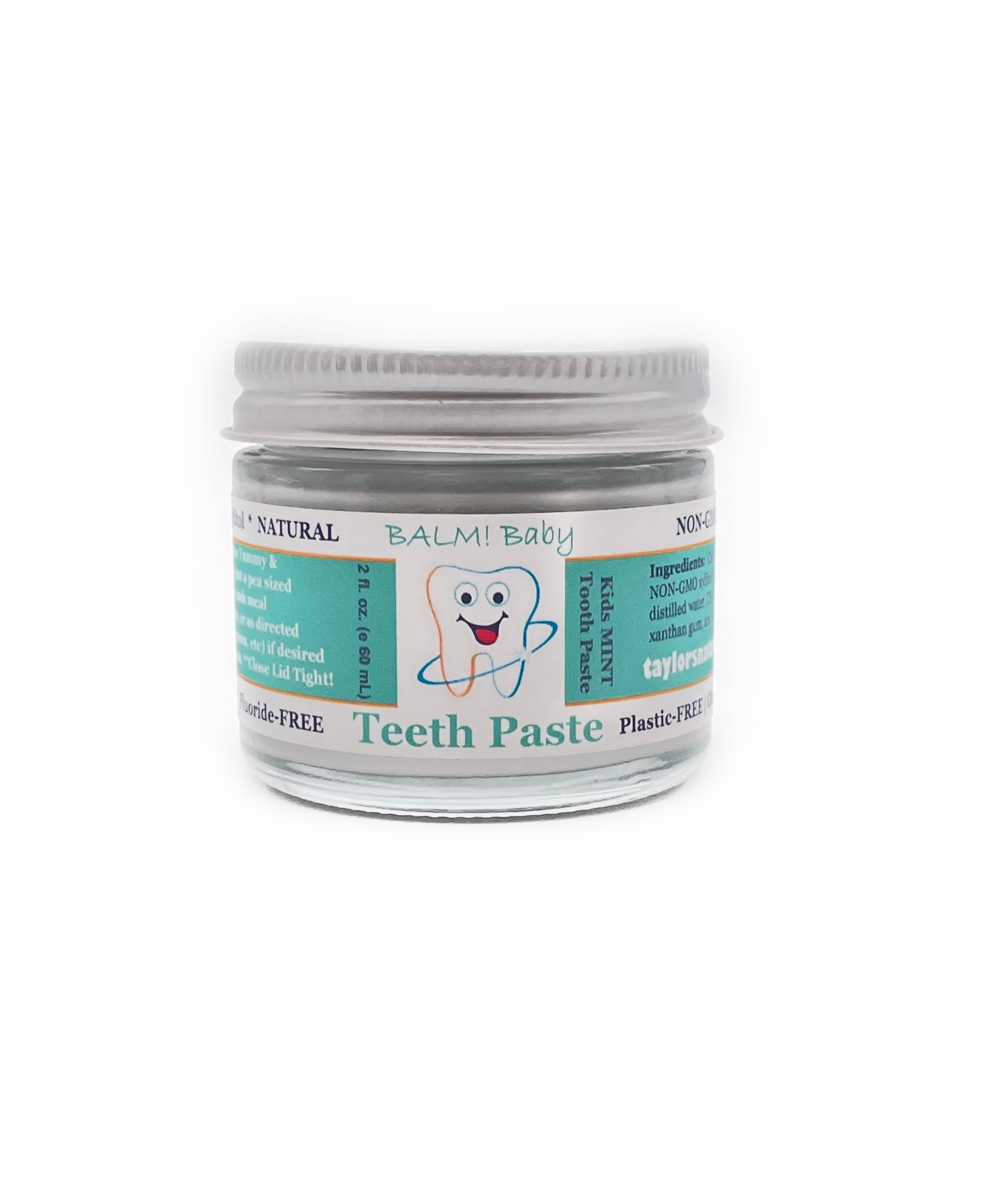 BALM! Baby - Teeth Paste Natural Kids ToothPaste w/ xylitol