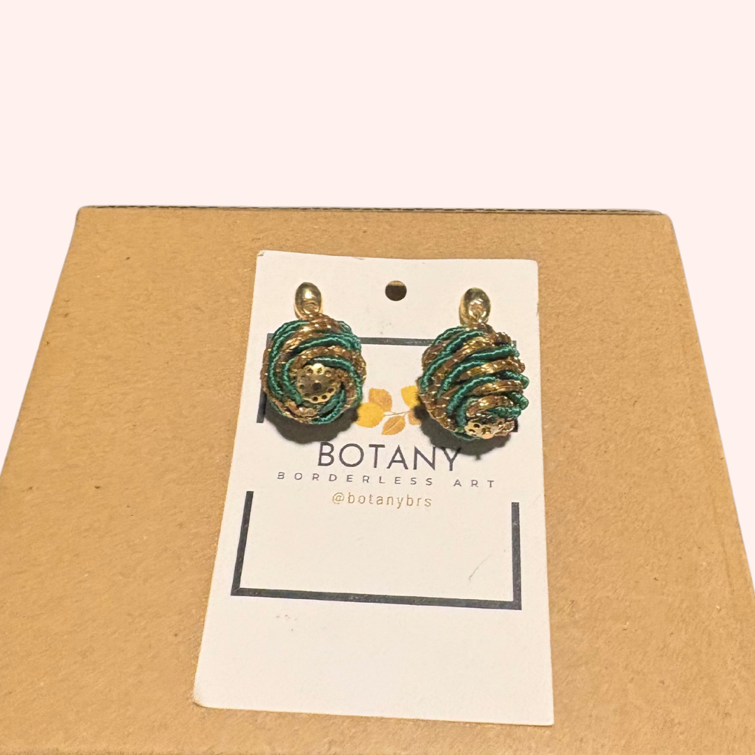 Botany Borderless Art Earrings