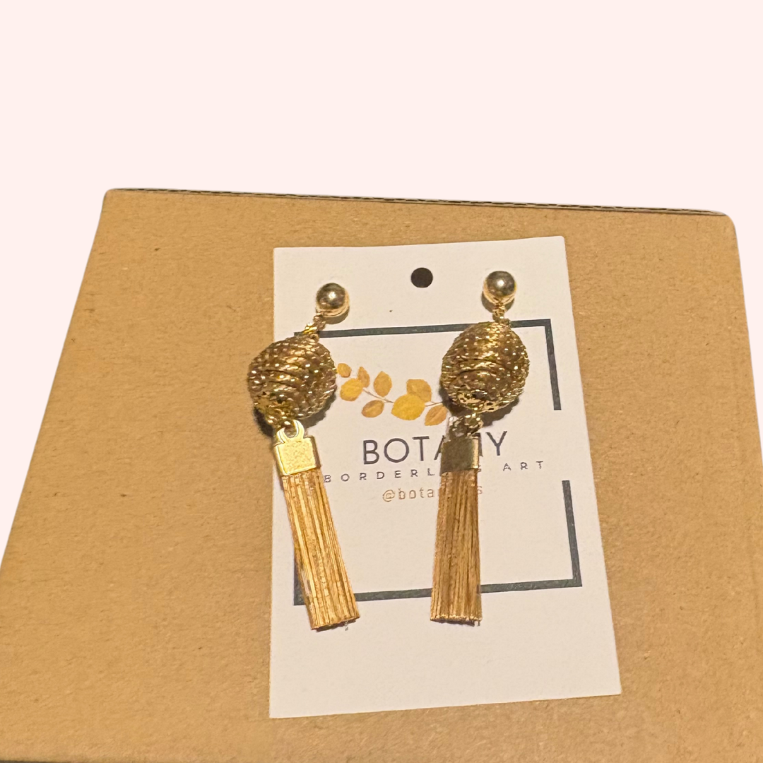 Botany Borderless Art Earrings