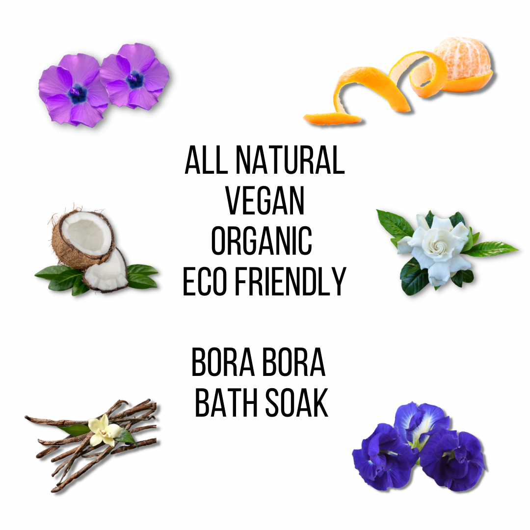 Dirt Bag-Bora Bora Organic Vegan Bath Soak- single use