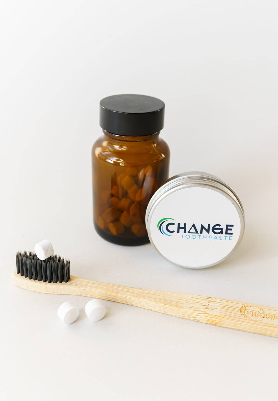 Change Travel Tin Toothpaste Tablets