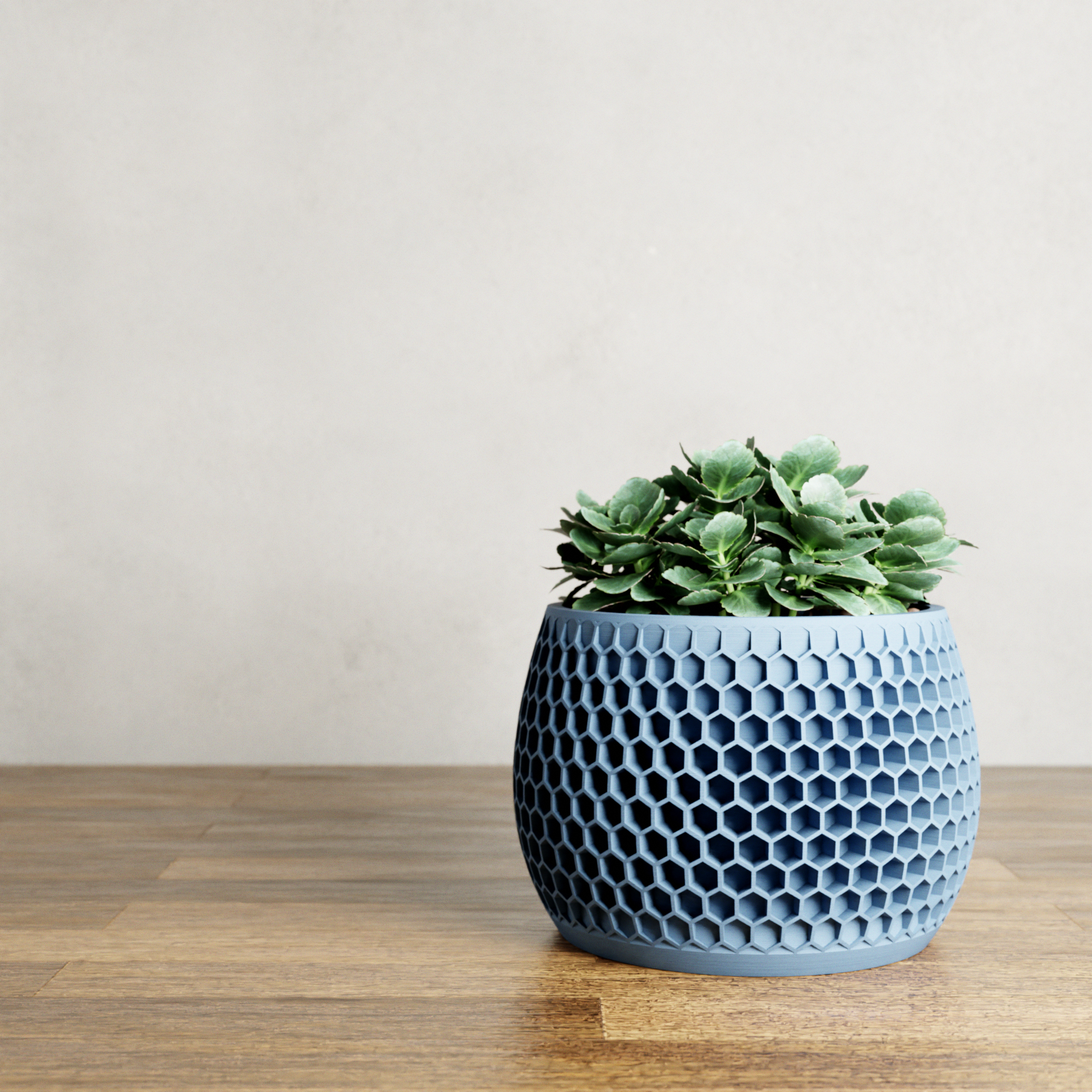 Modernized Pottery-HONEYCOMB Planter