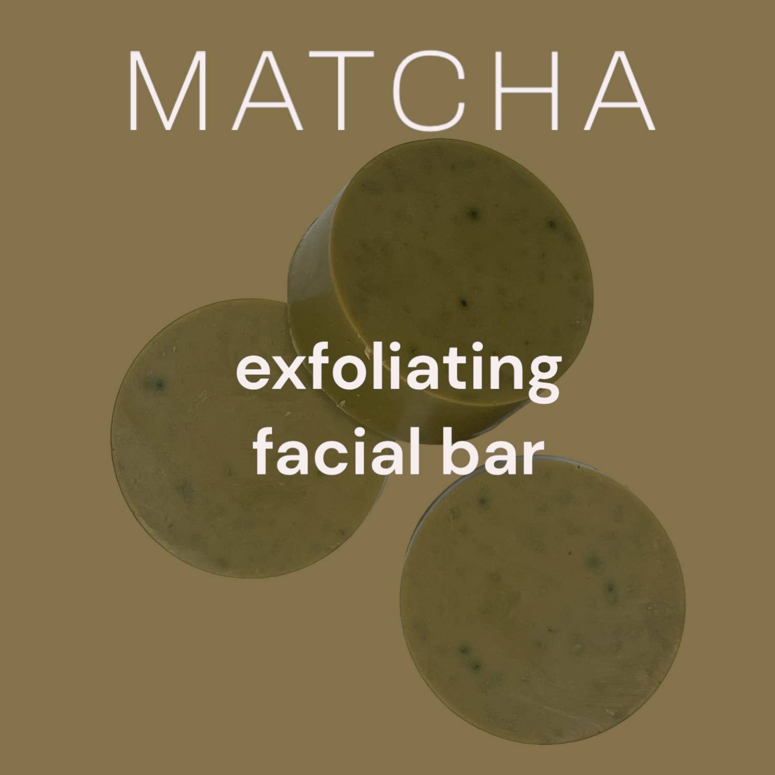 Matcha Exfoliating Facial Cleaning Bar