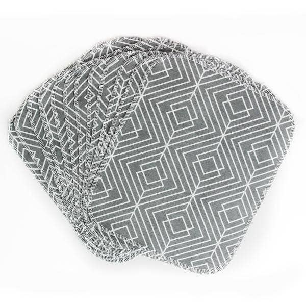 NonPaper Towels- Gray Geometric